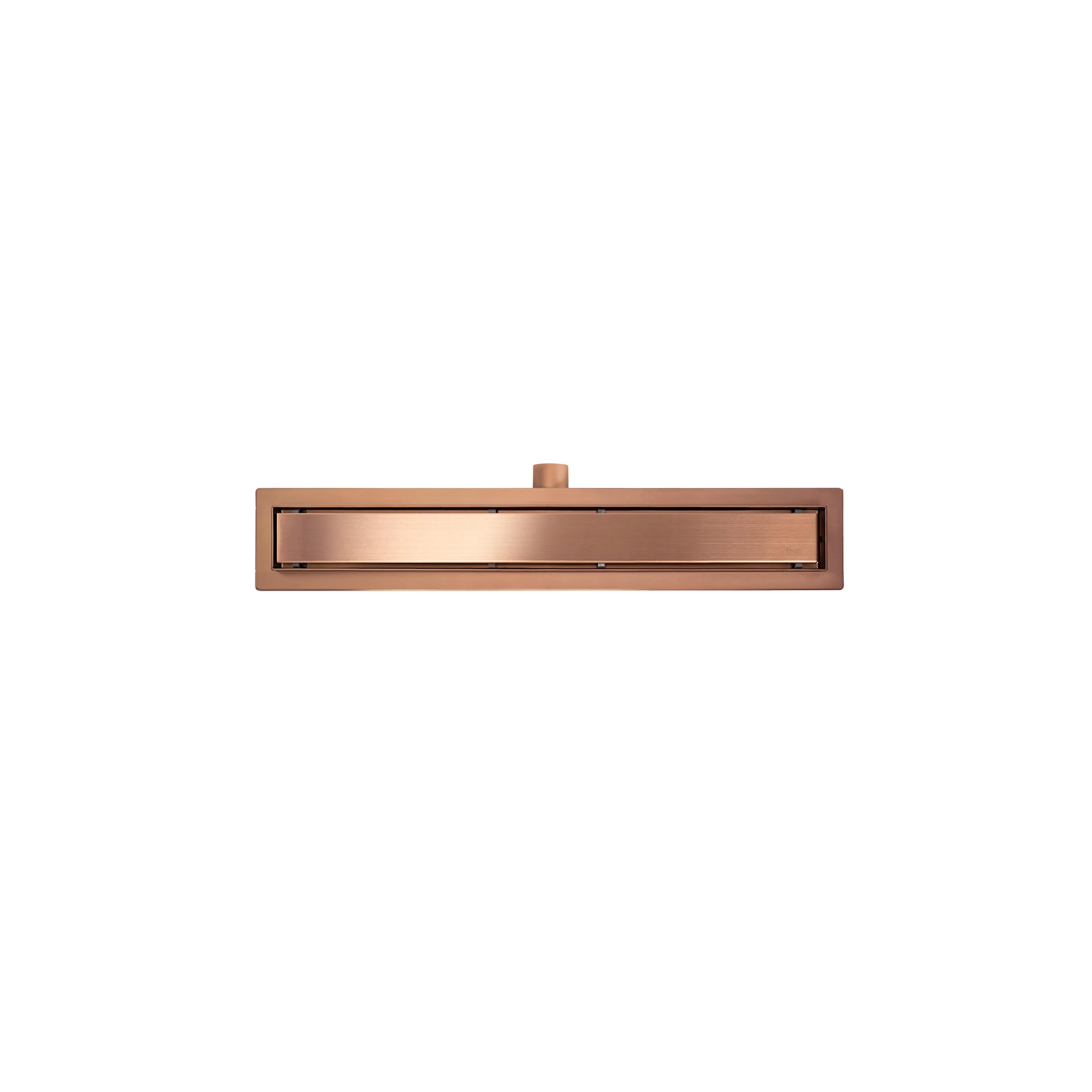 Odtokový žľab Rea Neox brush copper 60