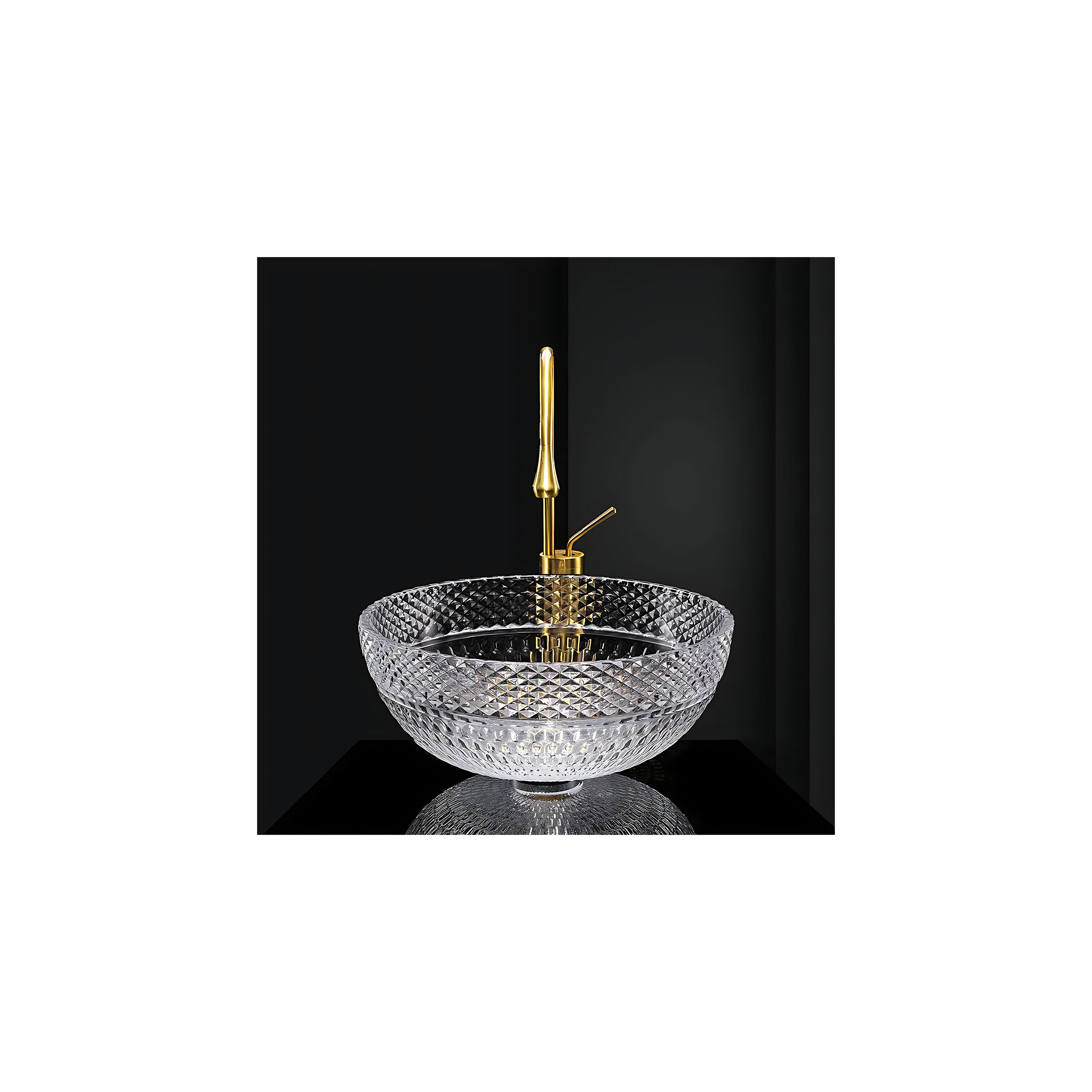 Countertop washbasin Rea Sue Transparent