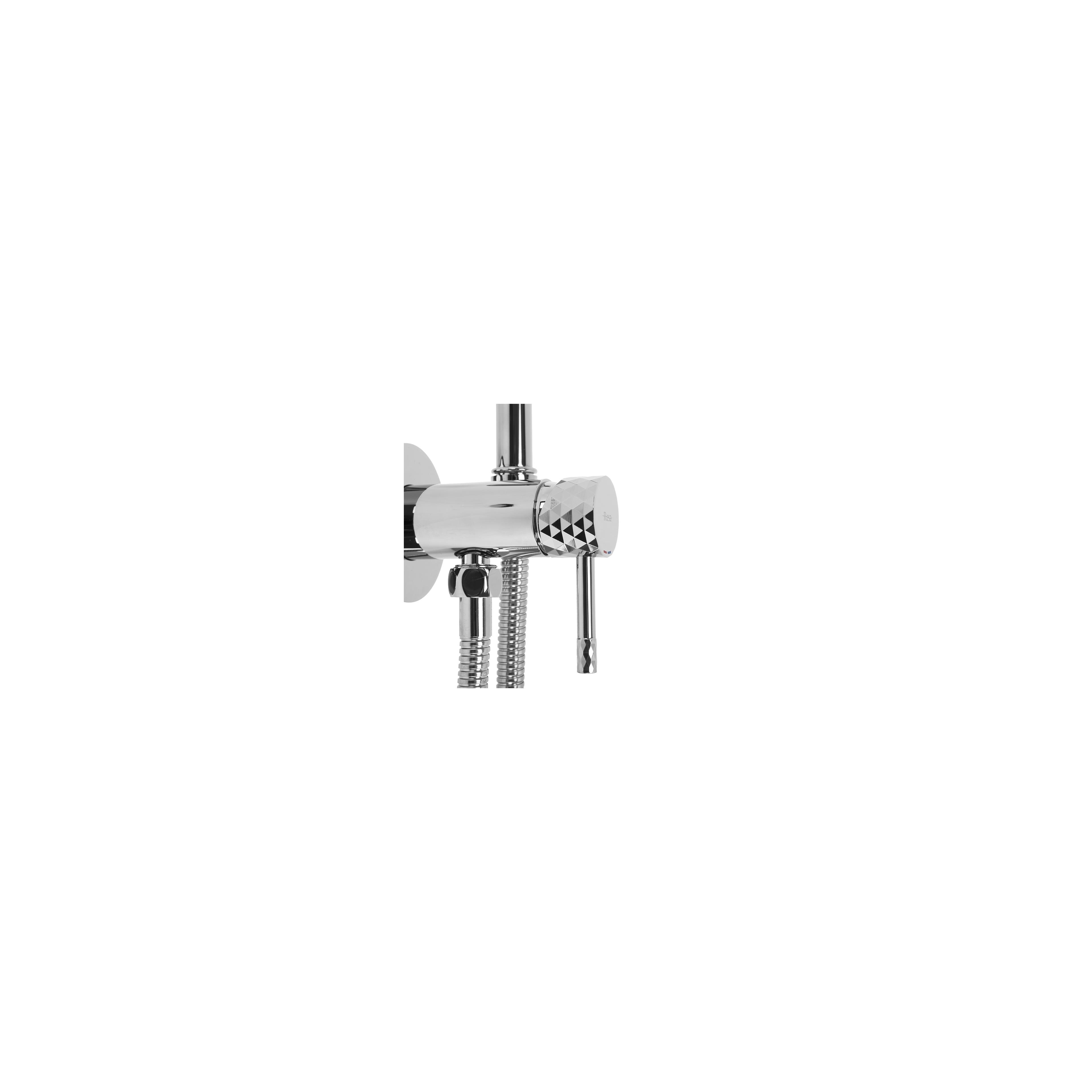 ROBINET DE BIDET ENCASTRÉ REA  Lungo LOOP Diamond Chrome