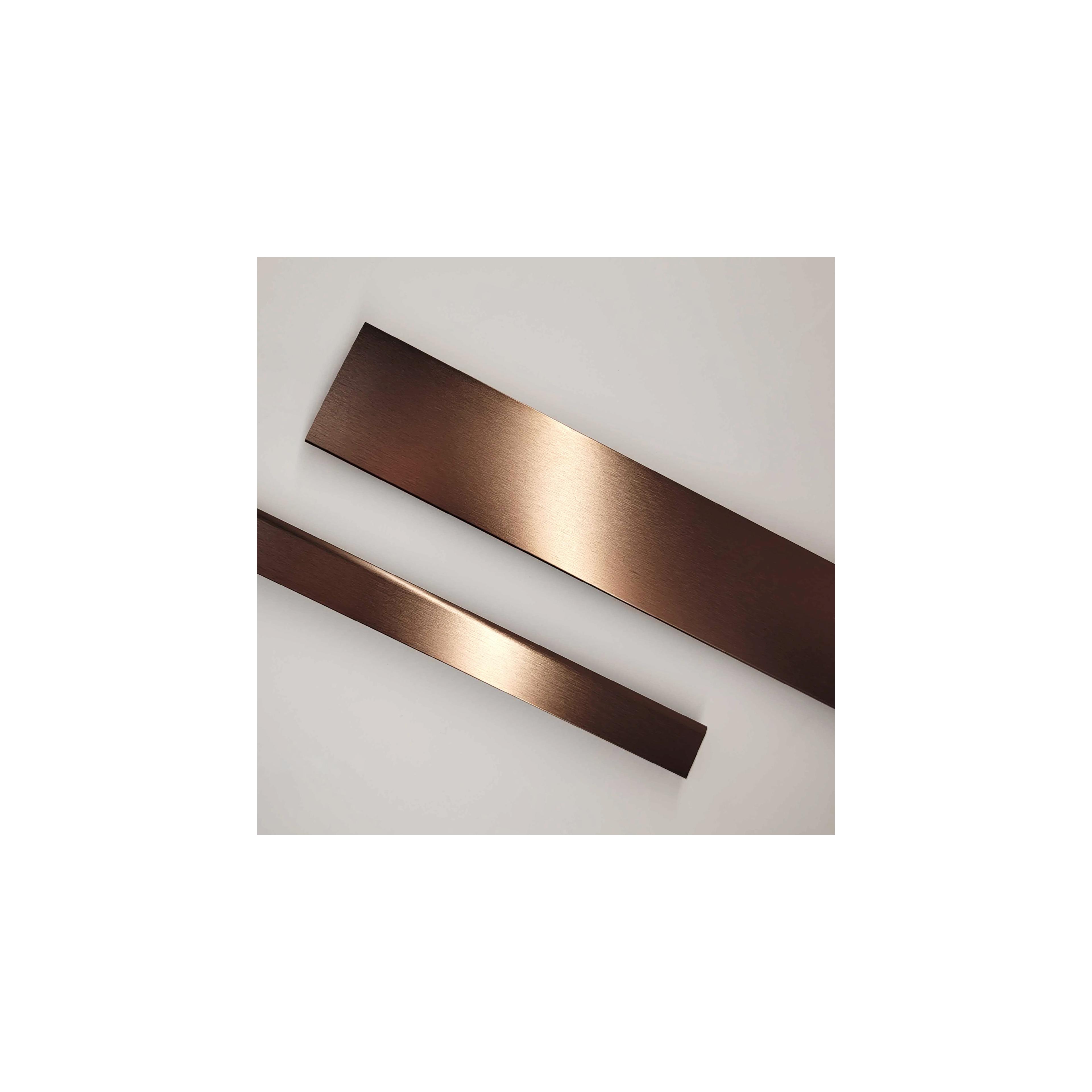 Cabine de douche Rea City 90x90 Brush Copper