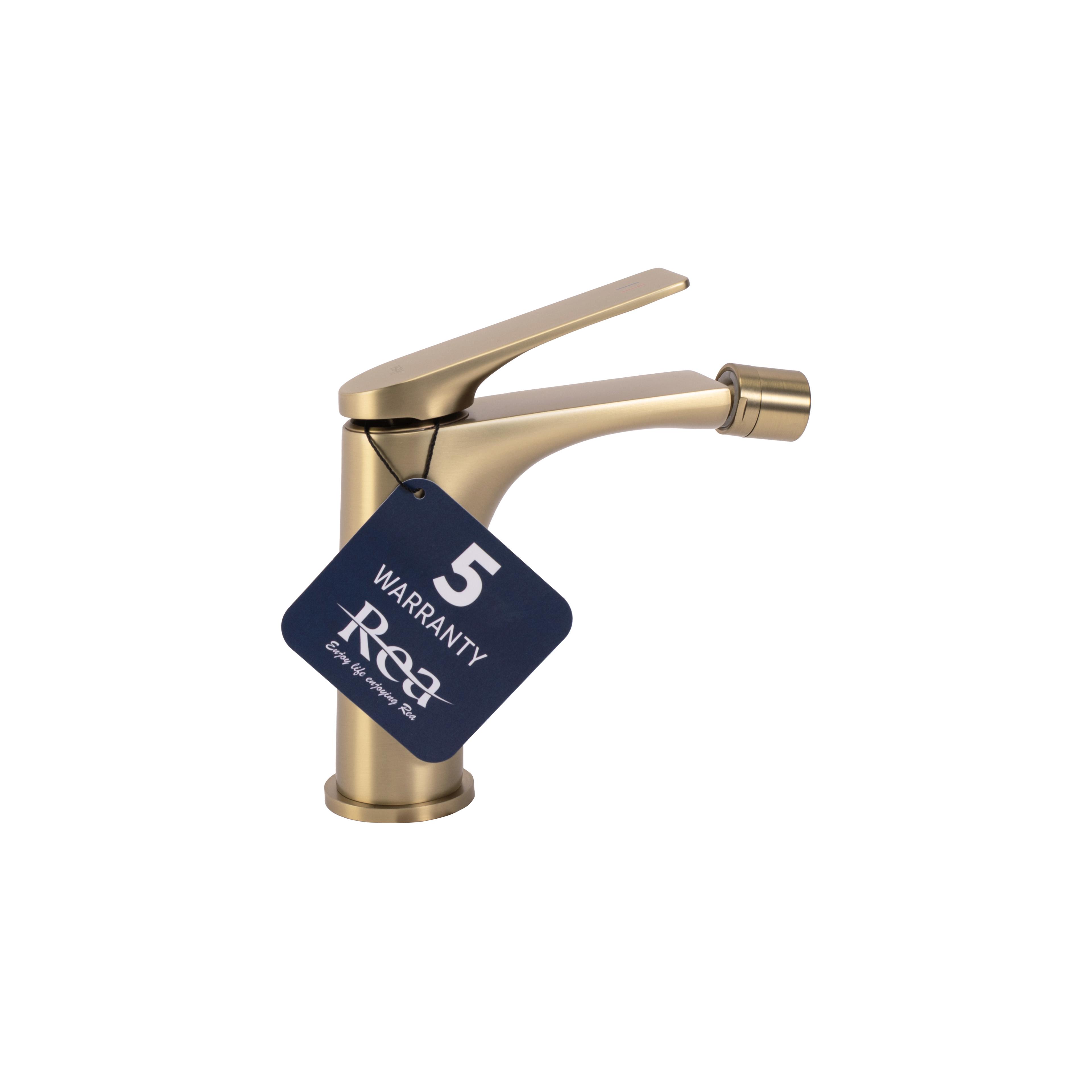 Bidetová baterie REA AVALON Brush Gold