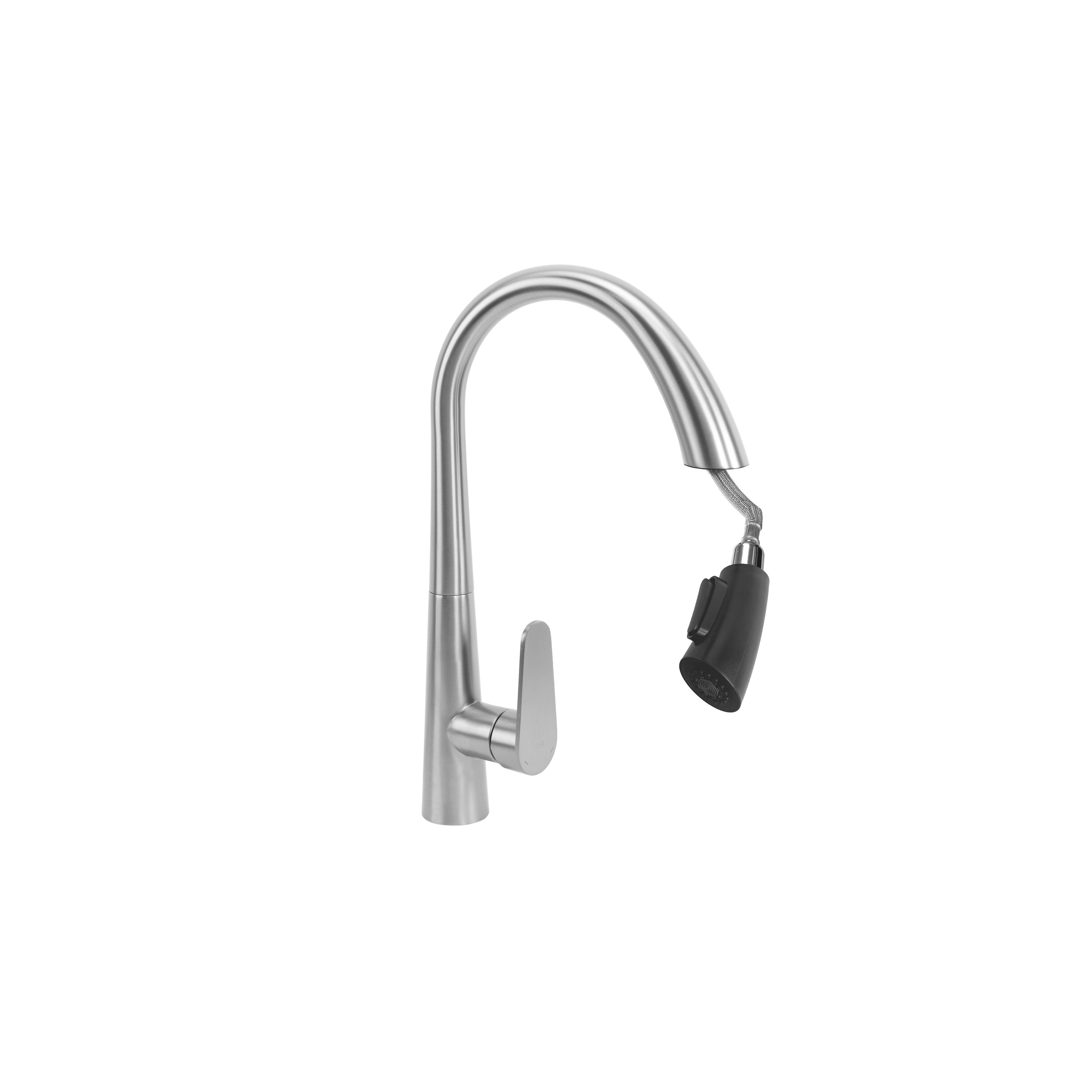 Kitchen faucet REA Ross BRUSH NICKEL INOX