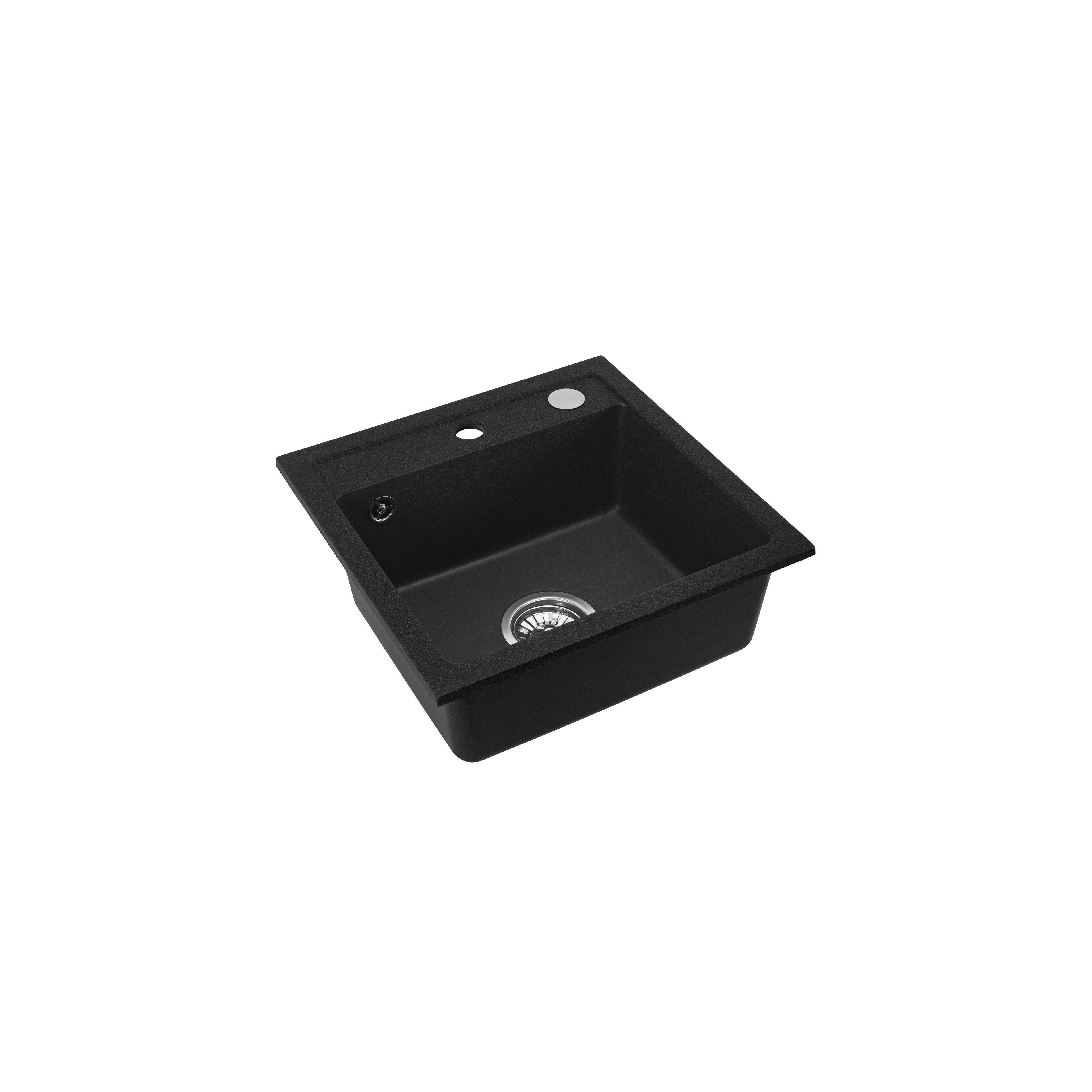 Sinks granit  West black metalic