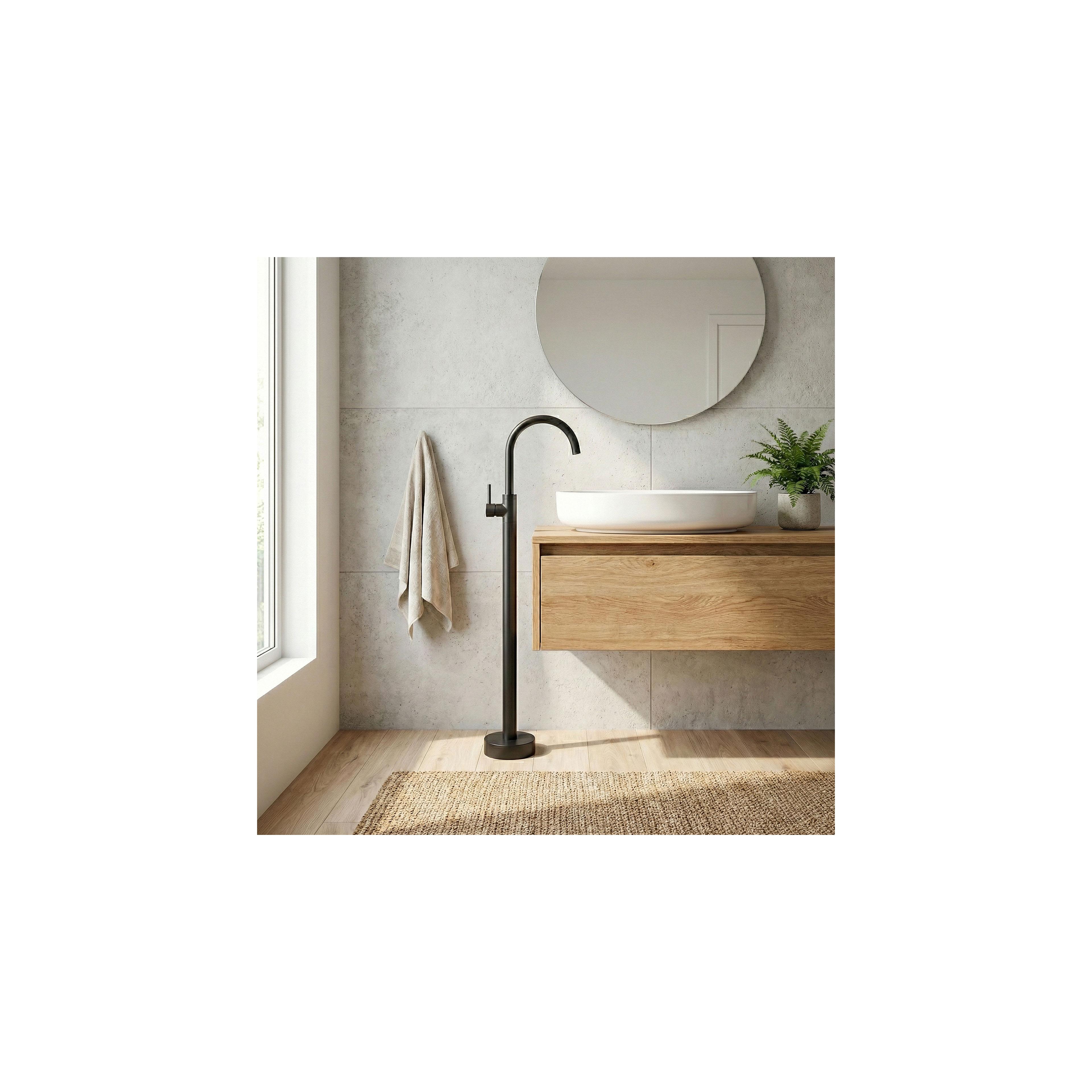 Robinet de lavabo Rea Lungo Black