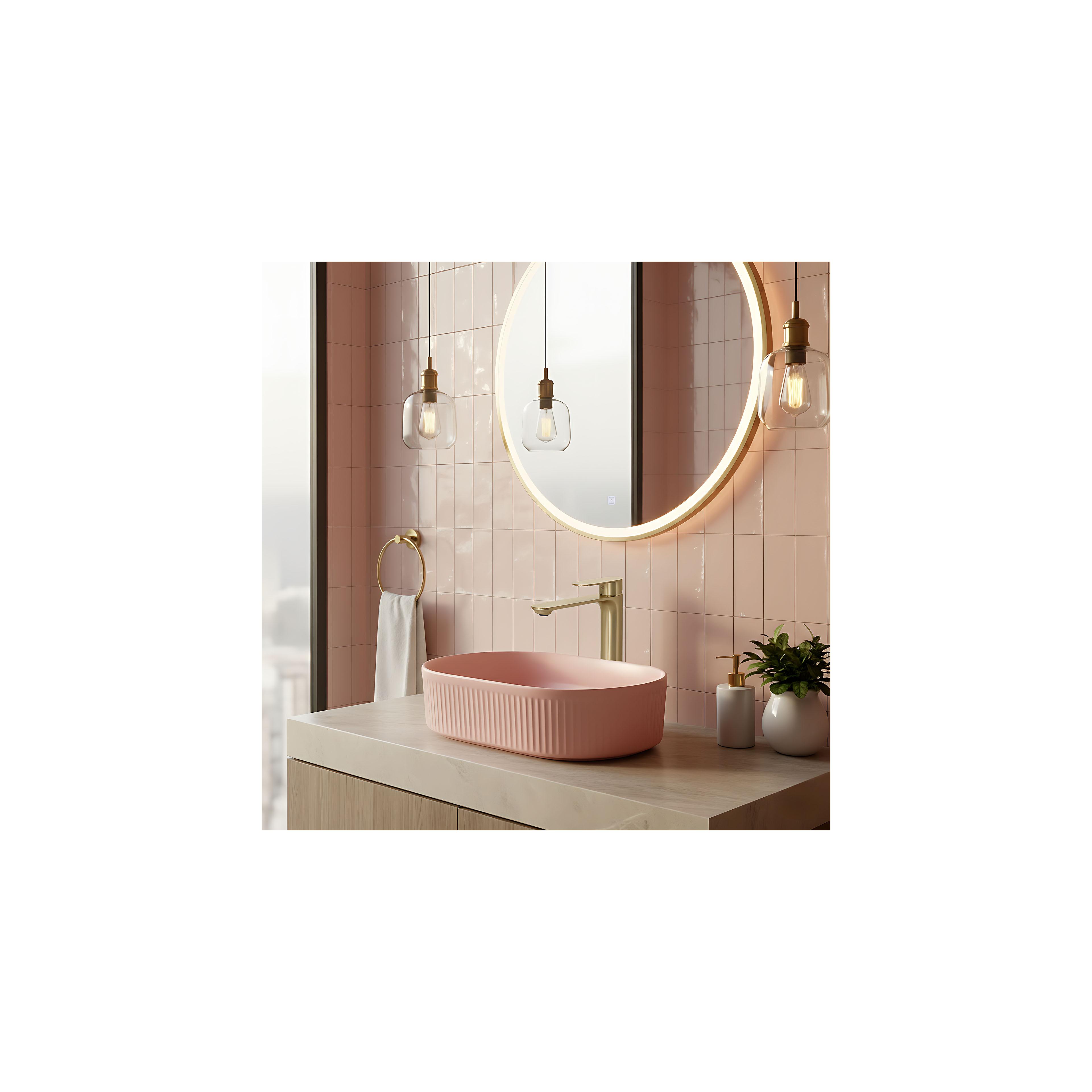 Baterie pentru baie Rea Drop Brush Gold High