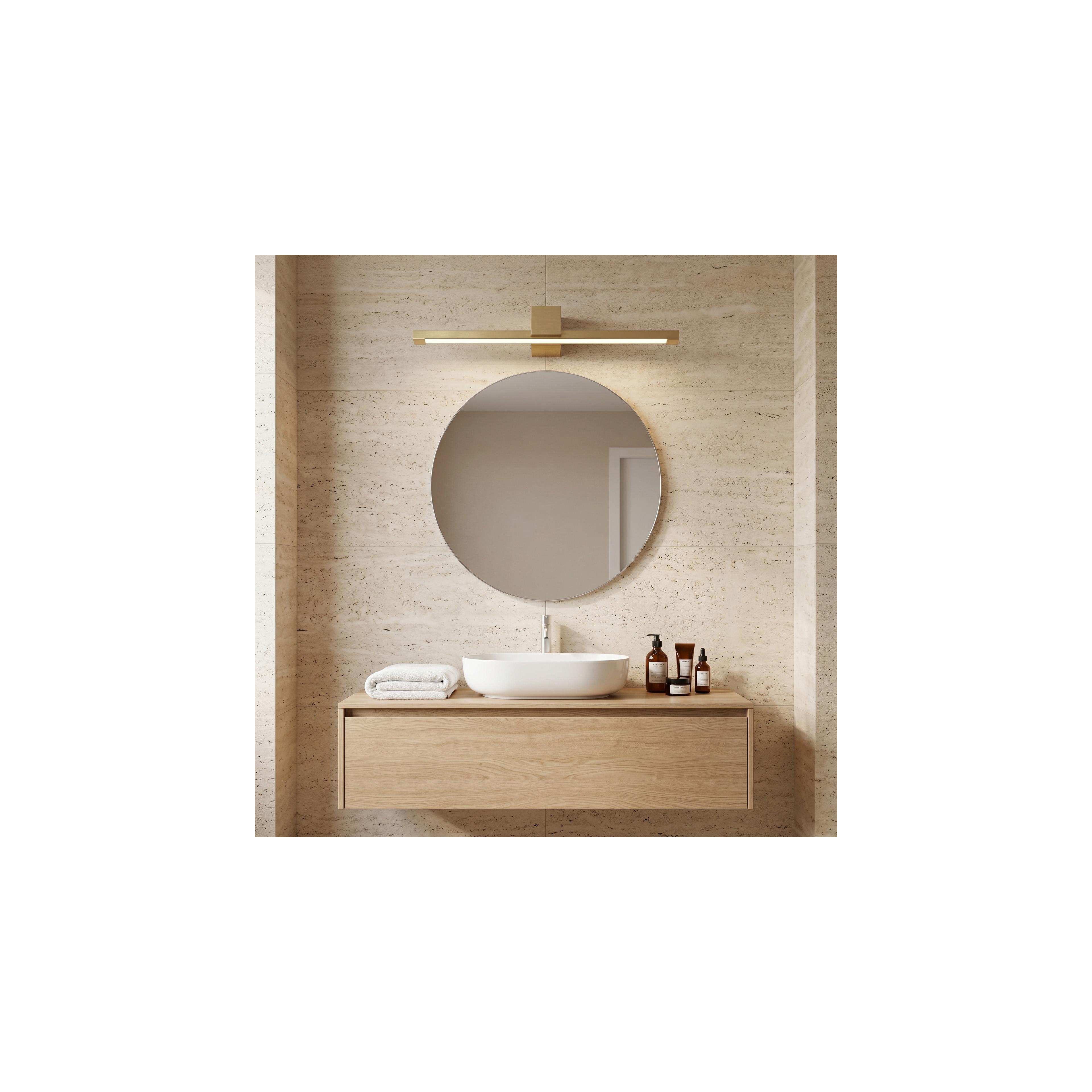 Bad LED-Wandleuchte SWE047-1W 60cm GOLD BRUSH