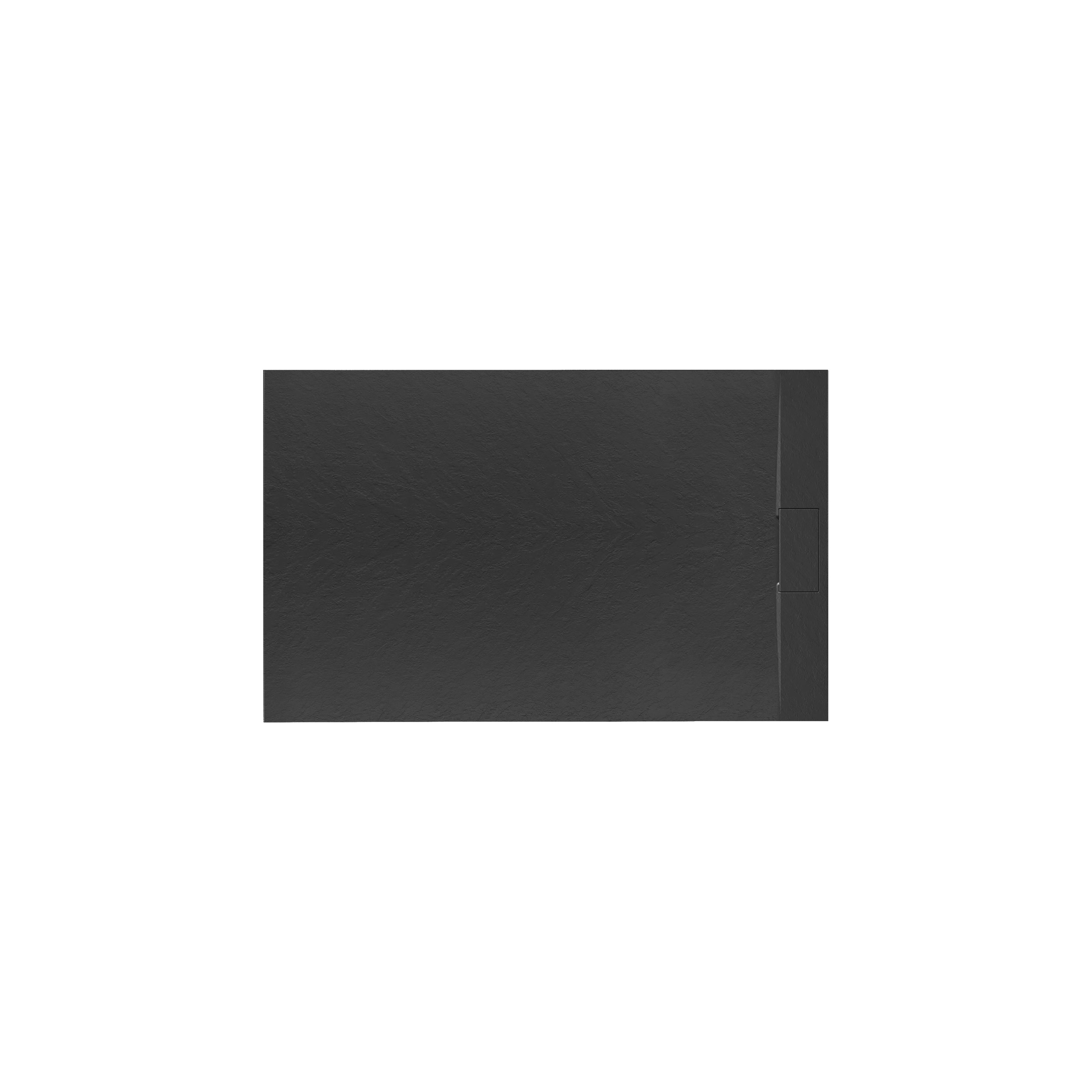 Shower tray Bazalt Black 80x100