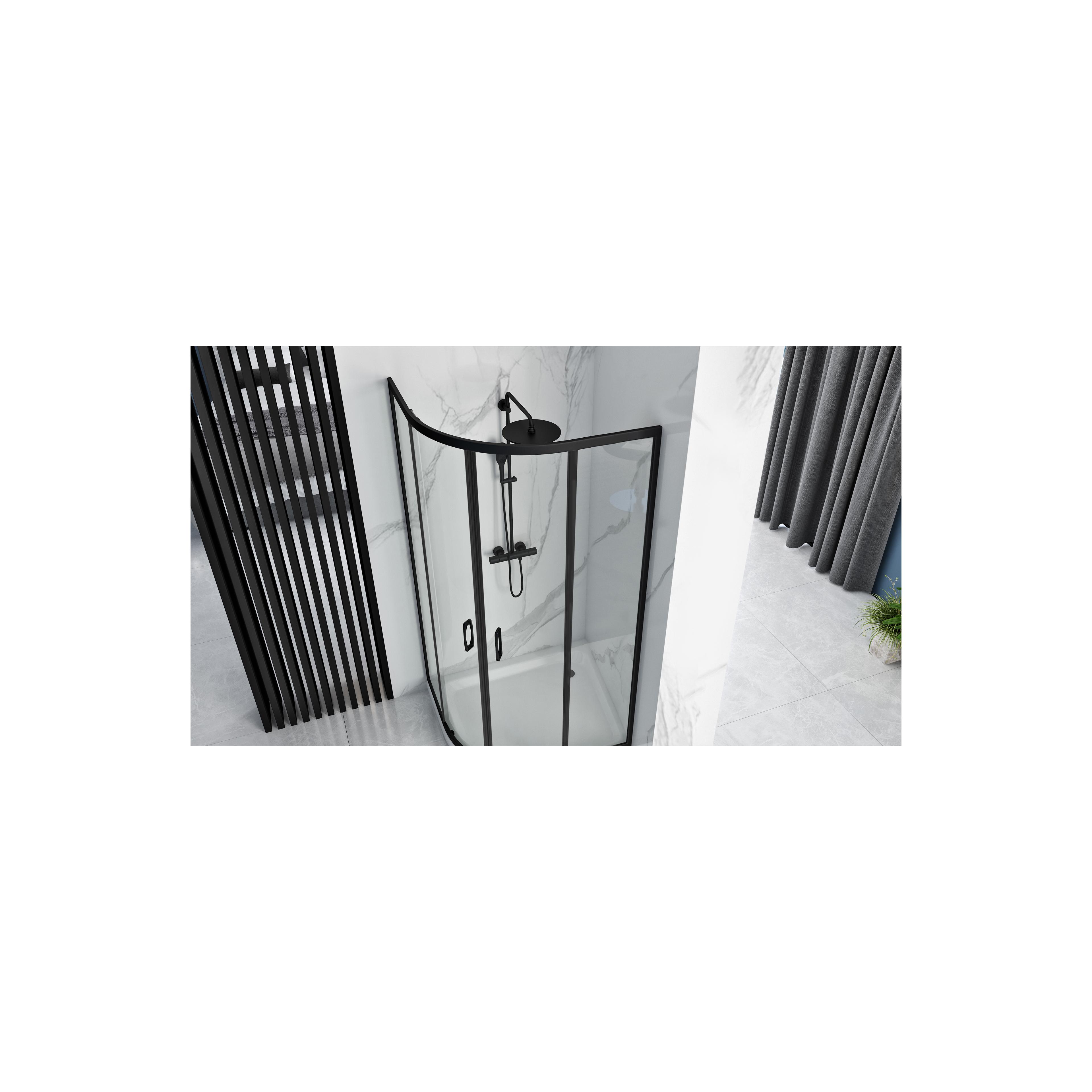 Душова кабіна REA Look Black 80x80