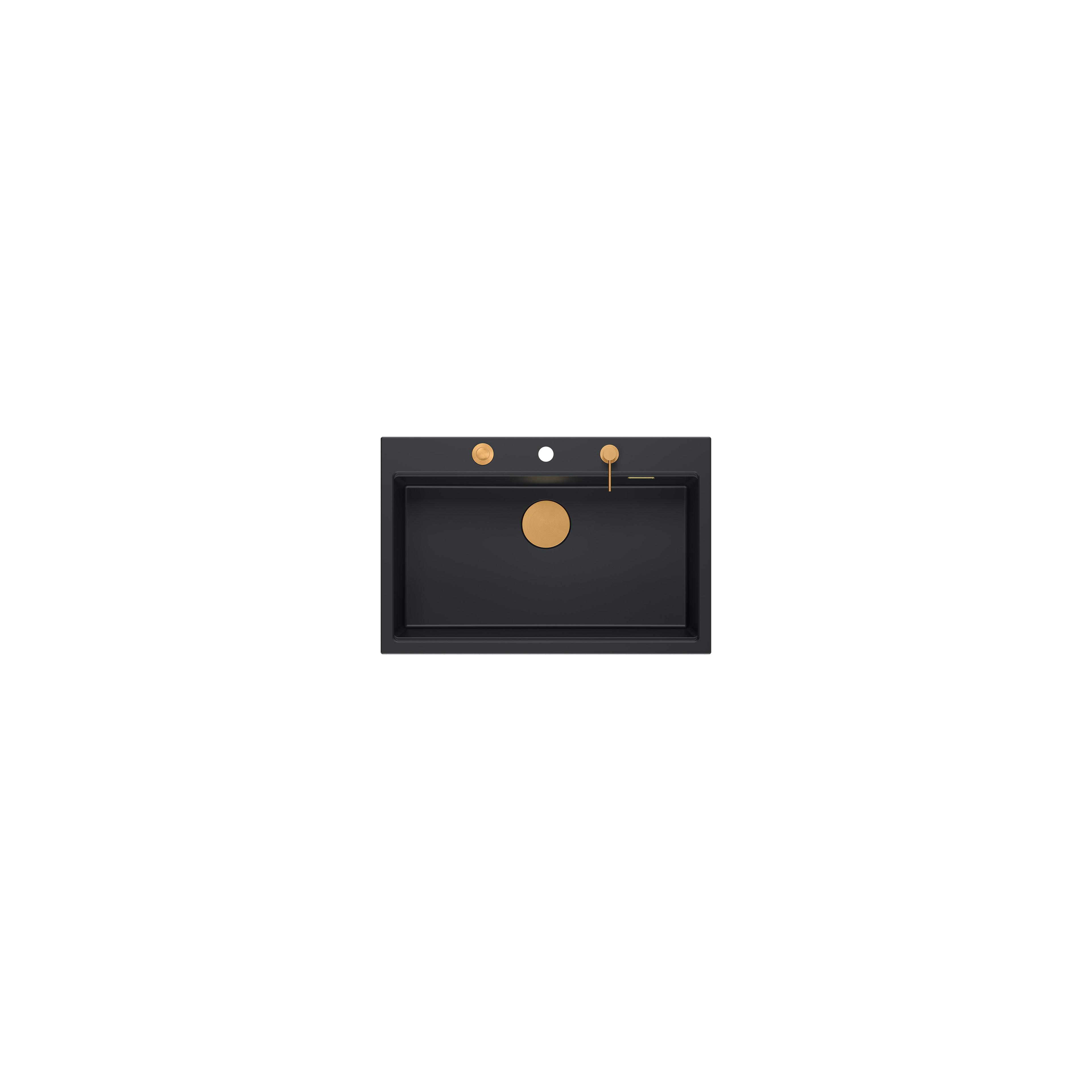 гранитна мивка MARC 110 WORKSTATION Black