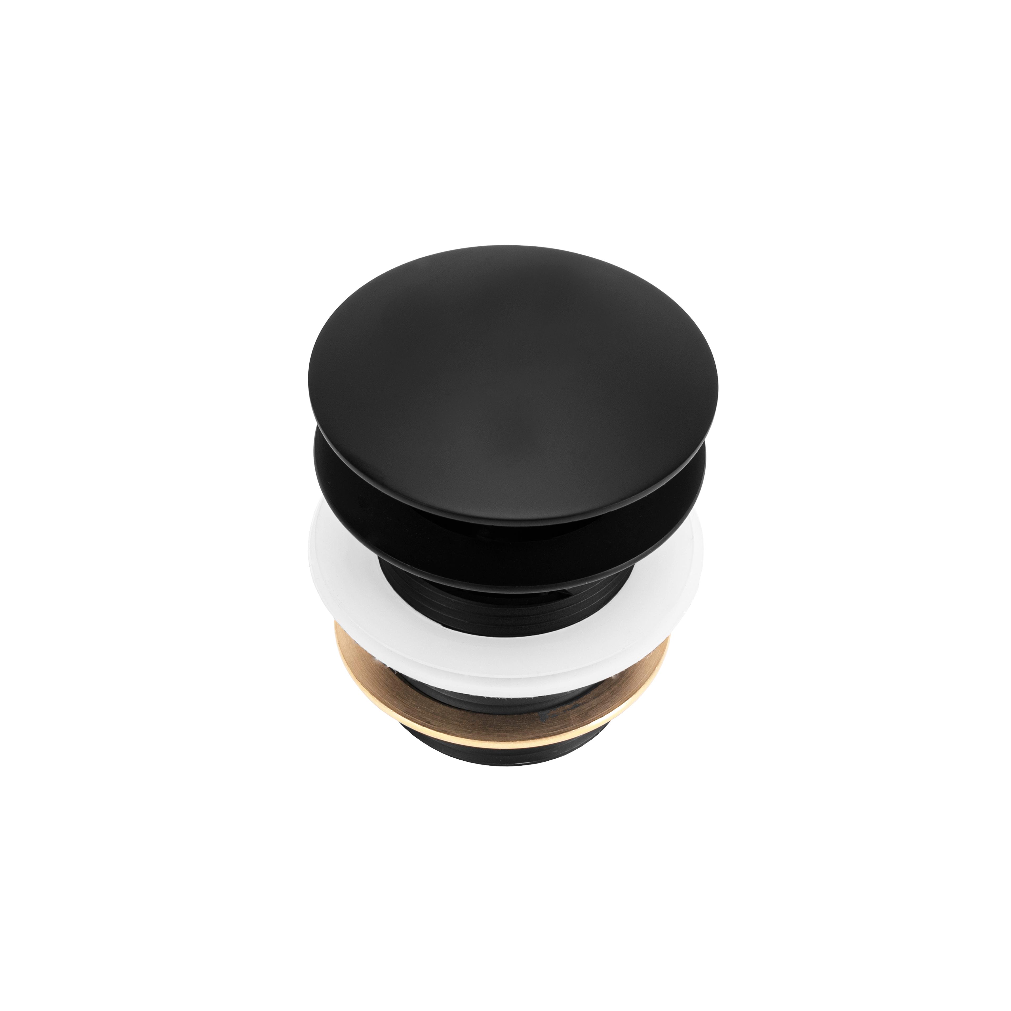 Bathtub Plug Rea Black 6cm