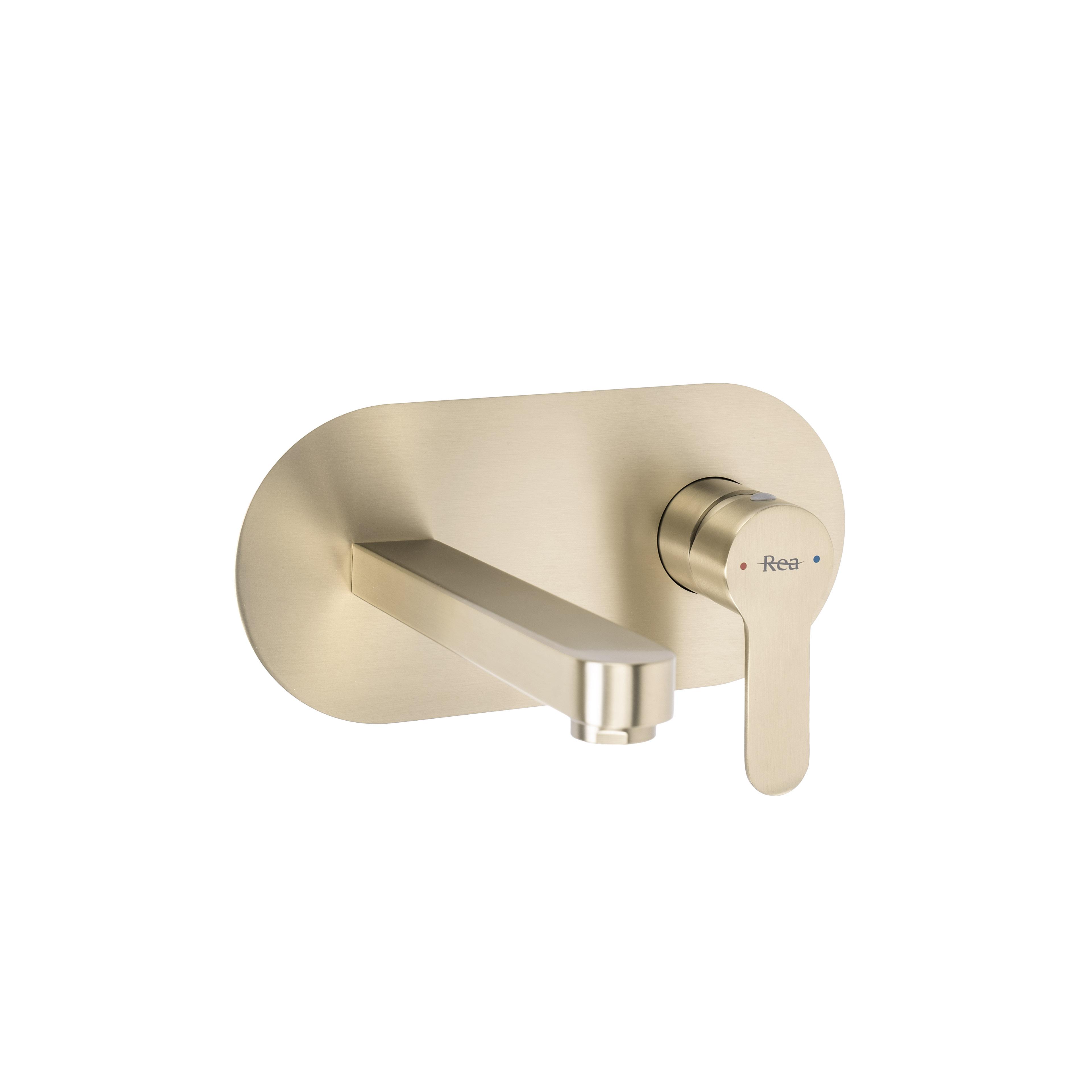 ROBINET ENCASTRÉ REA Arcos Brush Gold