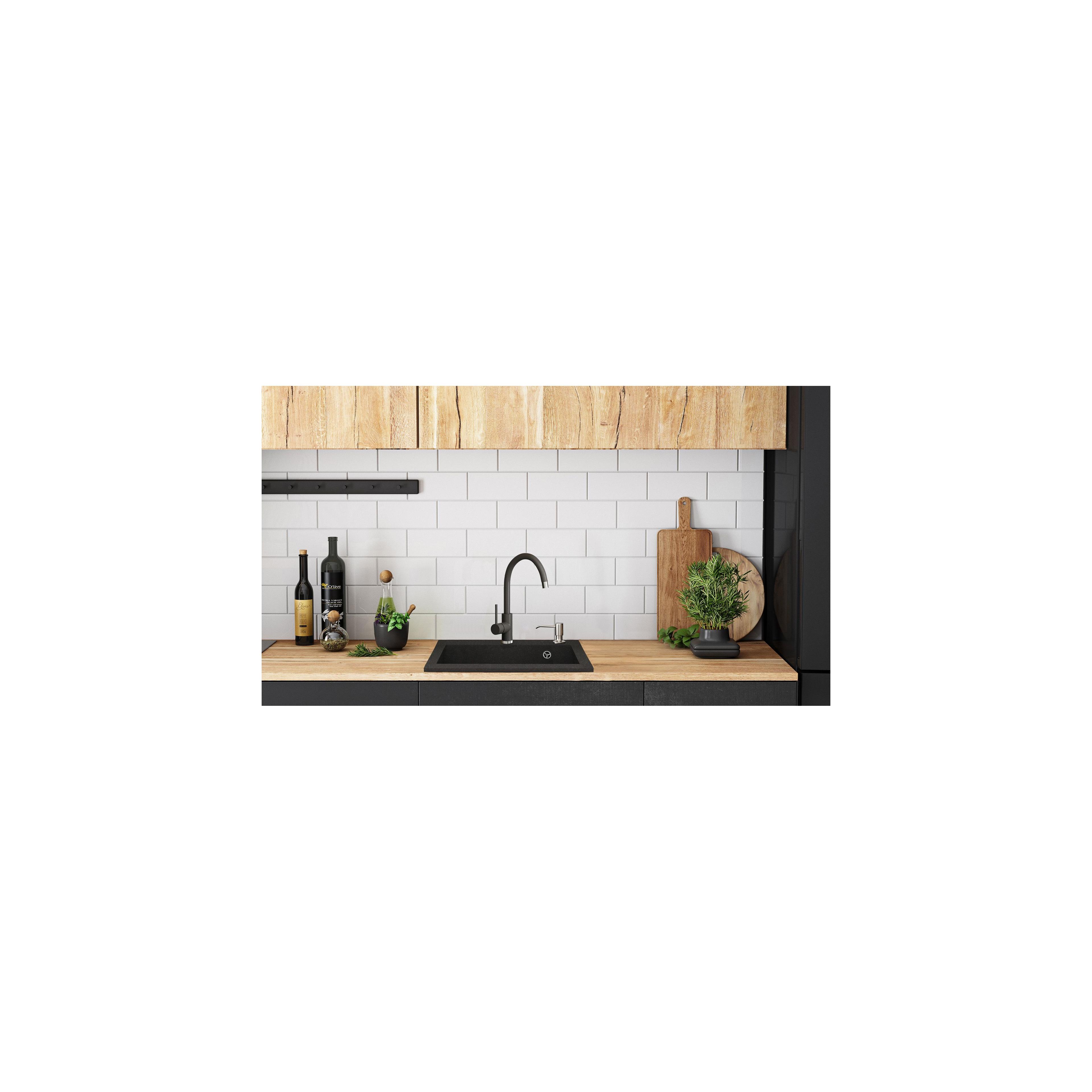 Sinks granit  West XL black METALLIC
