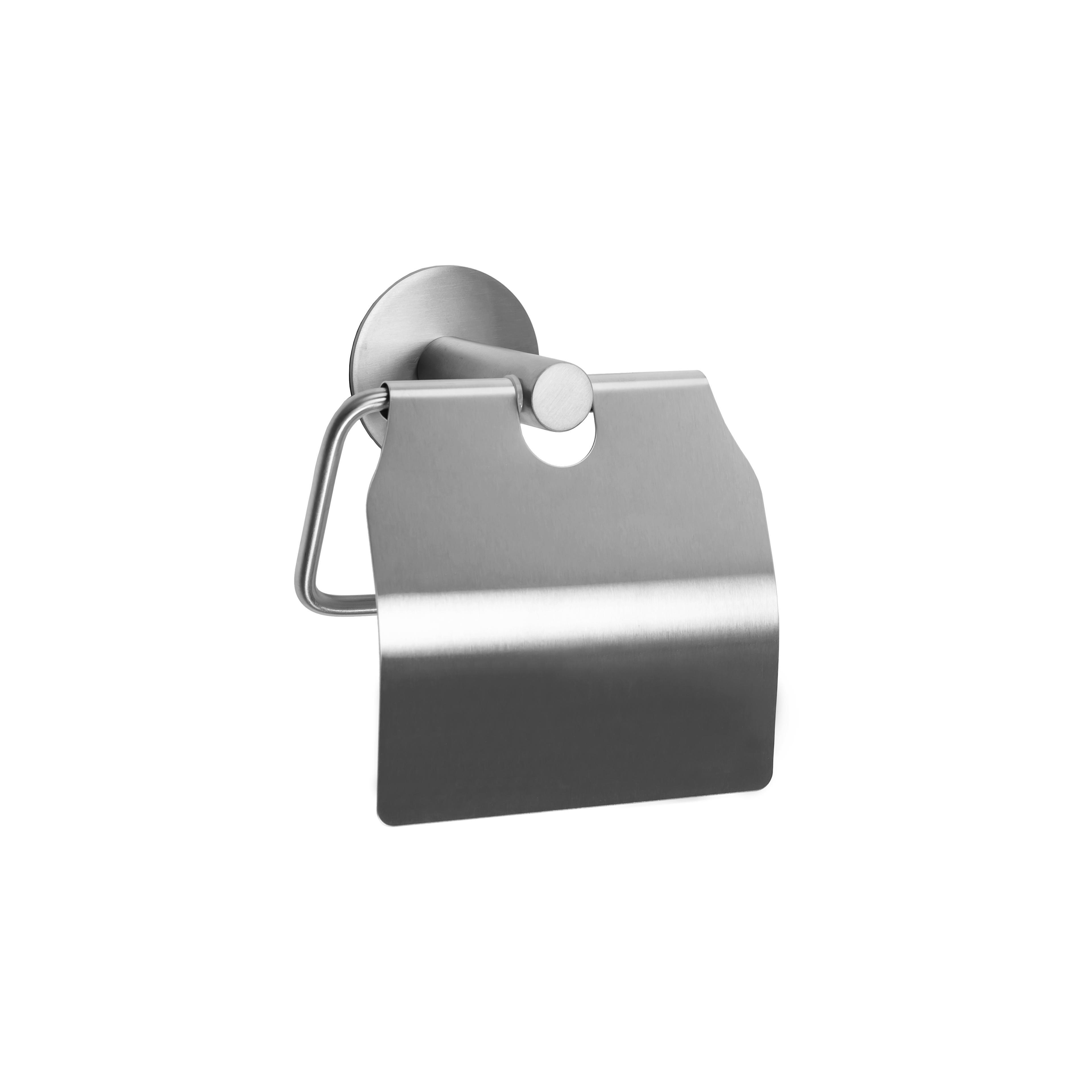 Falra szerelhető wc papír tartó Nickel Brush INOX 322219 DUO