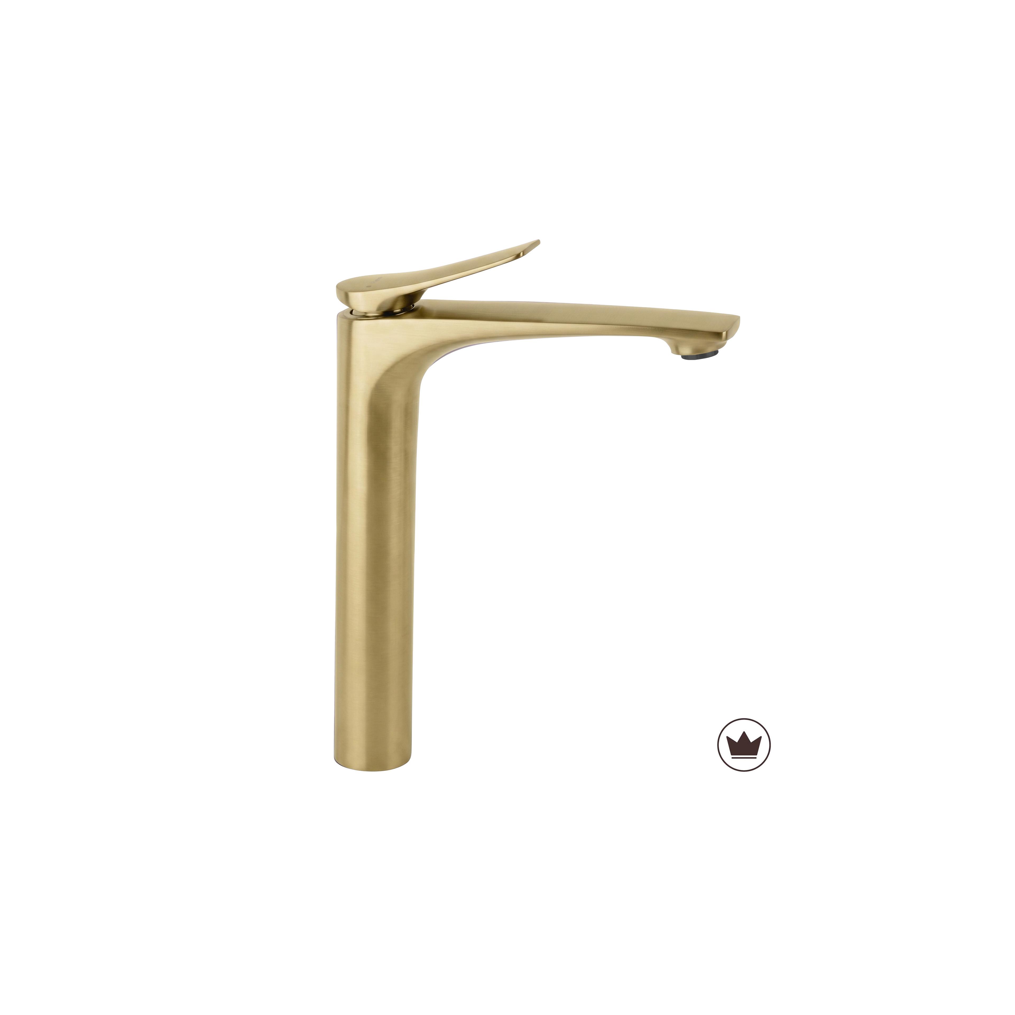 Mešalnik za umivalnik PREMIUM REA Vision Brush Gold High
