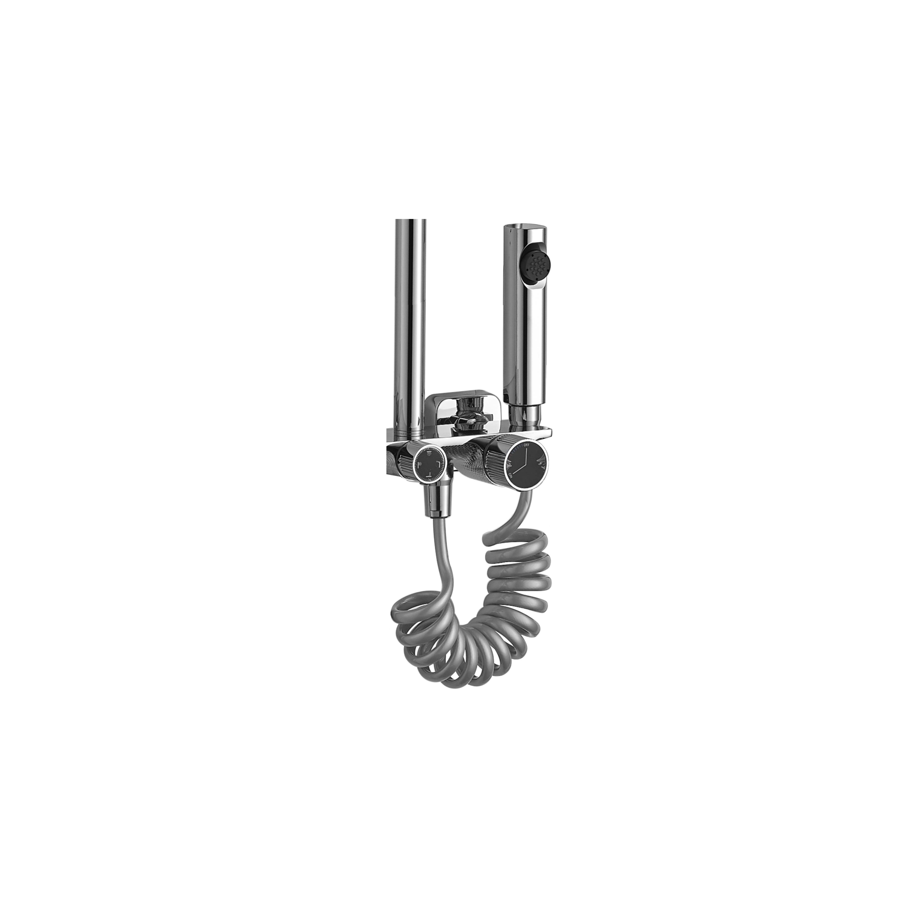 Kit de douche REA HELIX Chrom