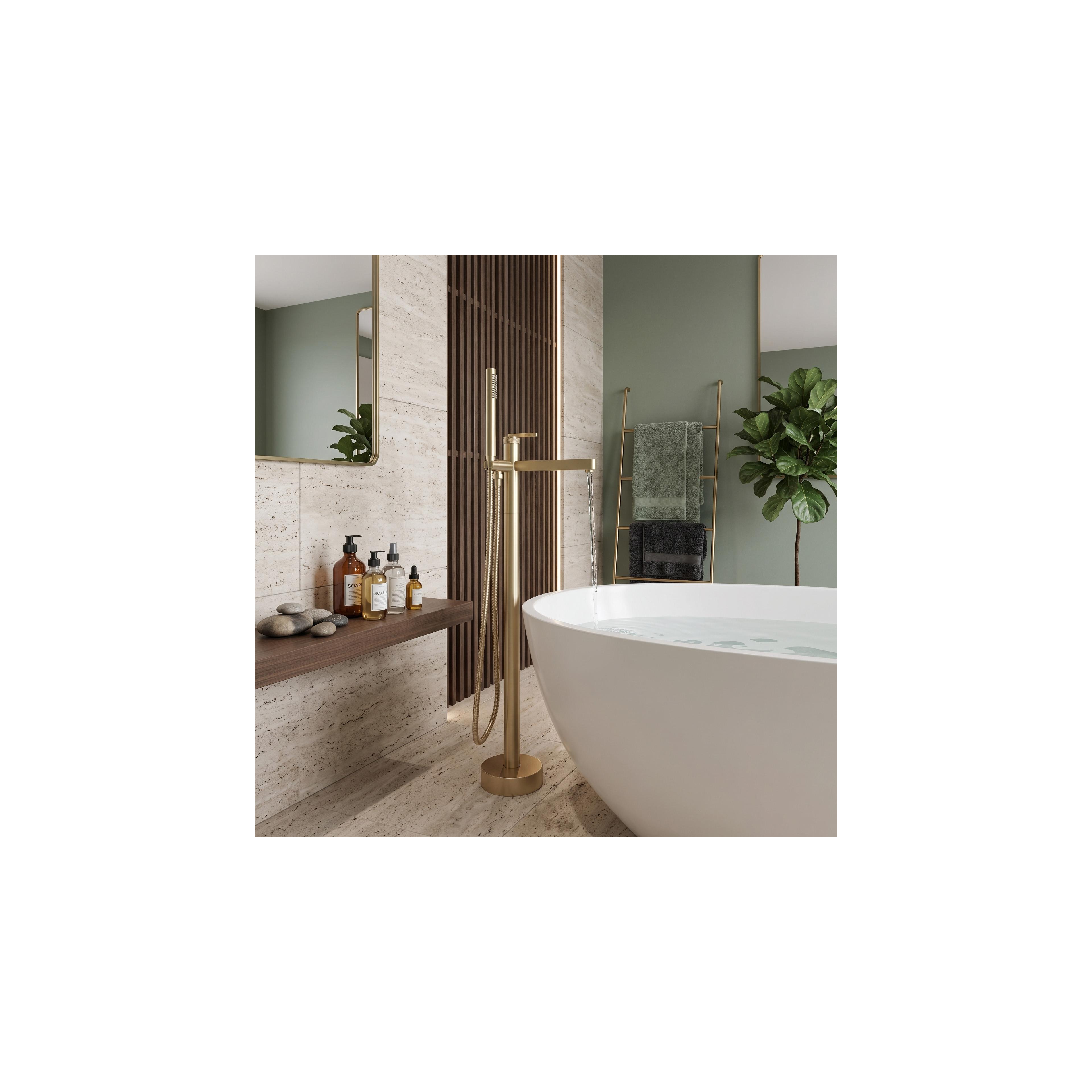 Robinet autoportant Rea Grace Brush Gold