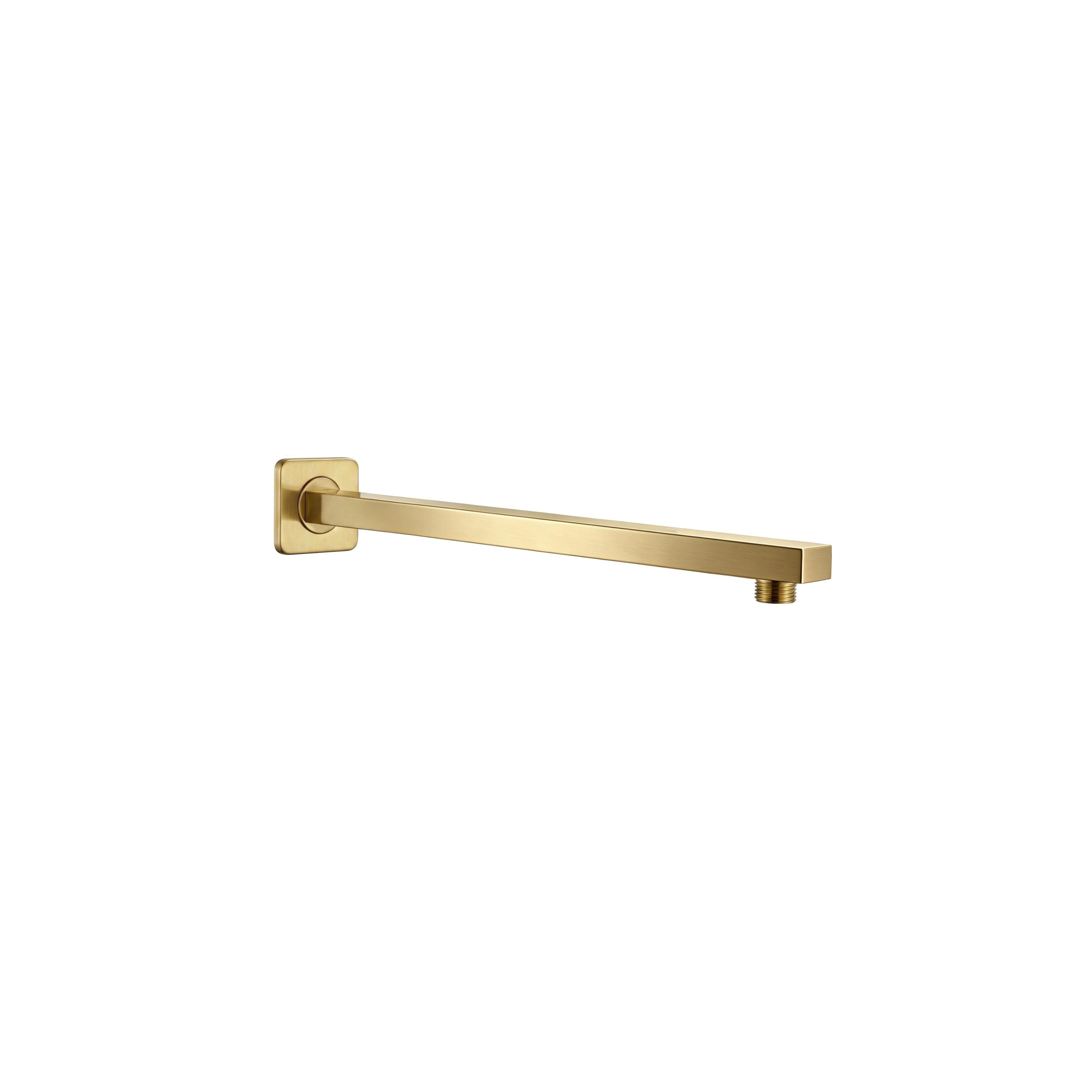 Кронштейн для душу квадратний REA JS-9022BG 40cm Brush Gold