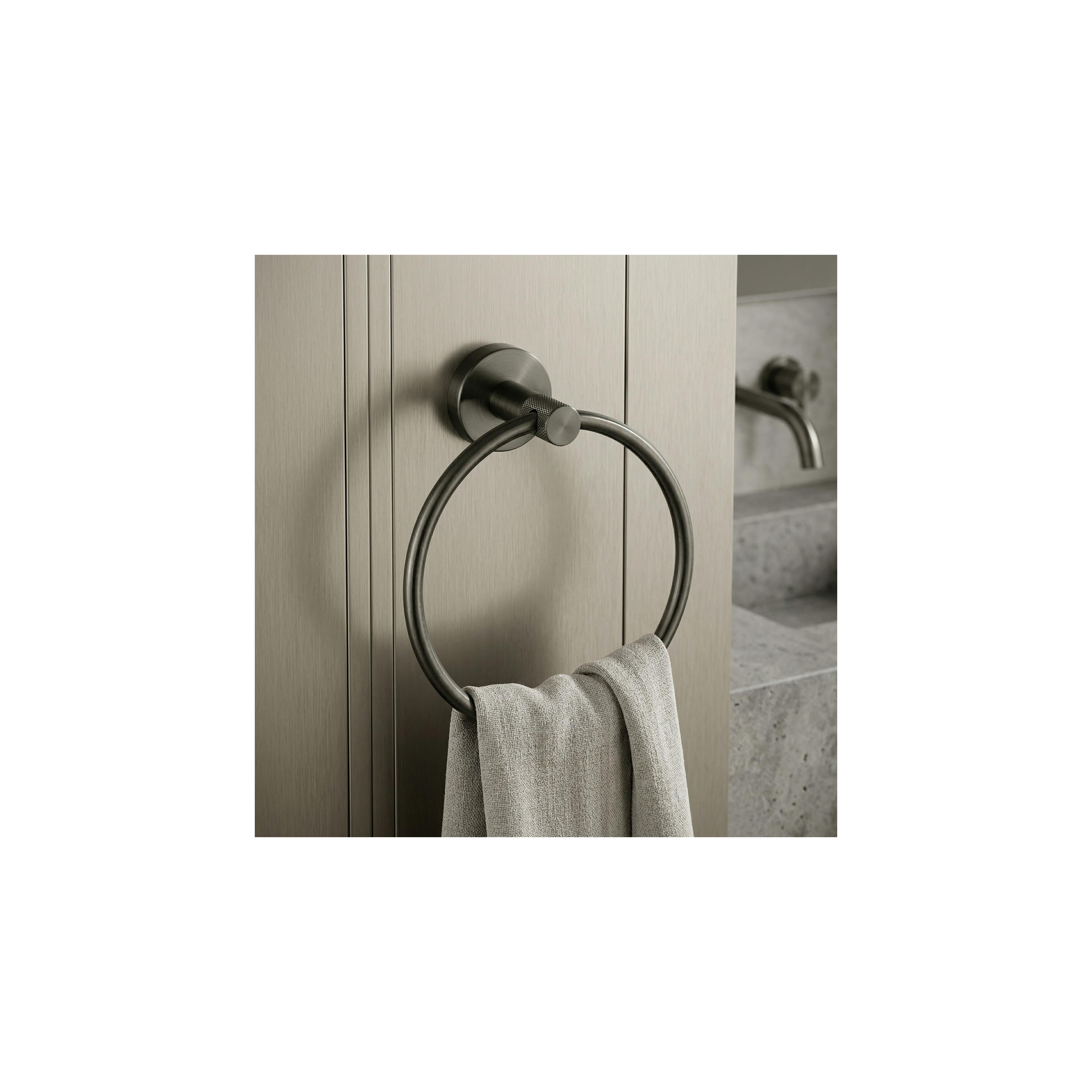 Bathroom hanger Ring 6610 Modern Titan
