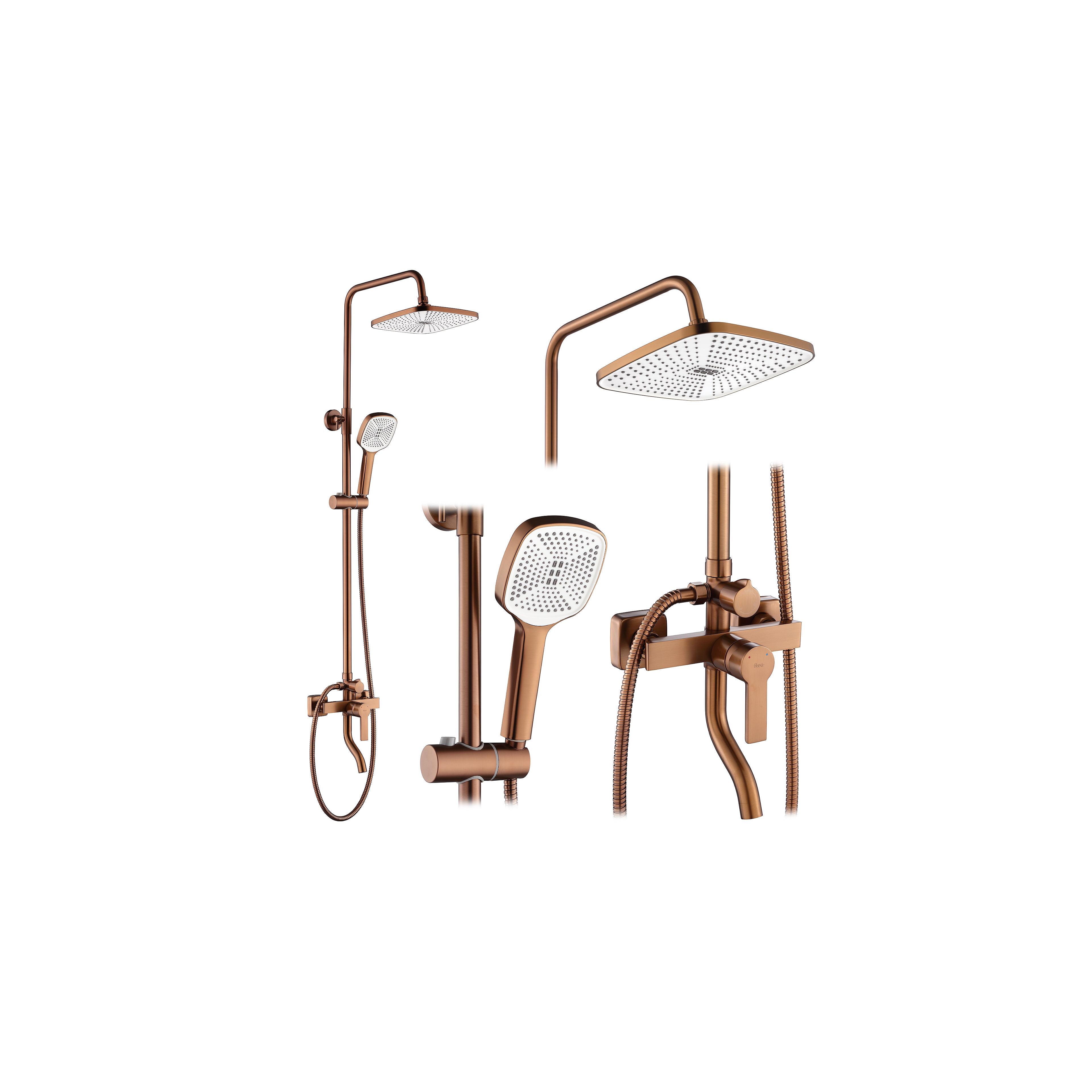 Shower set MY2021-77C REA ARGUS COPPER BRUSH