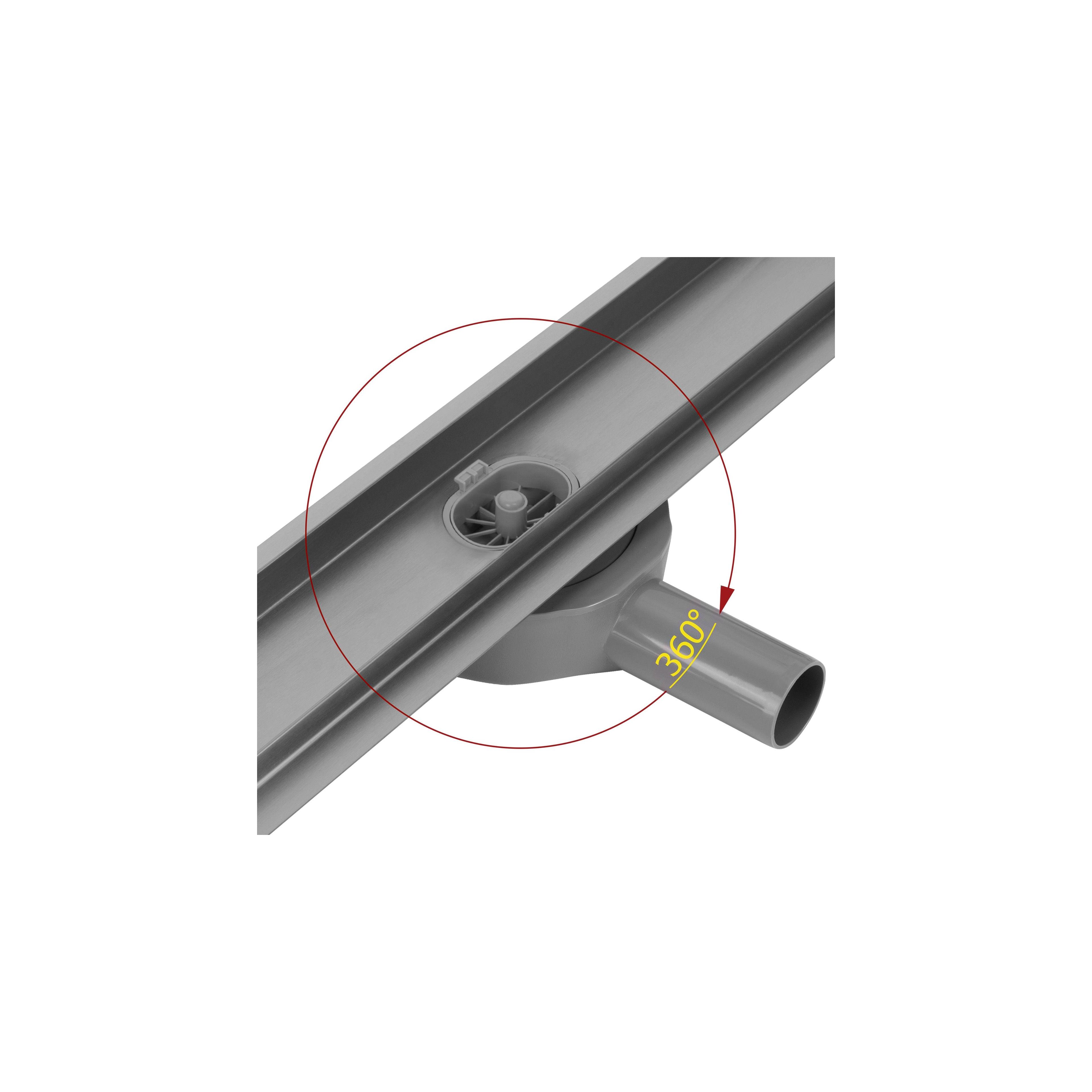 REA Neox pro Linear Drain Titan 70