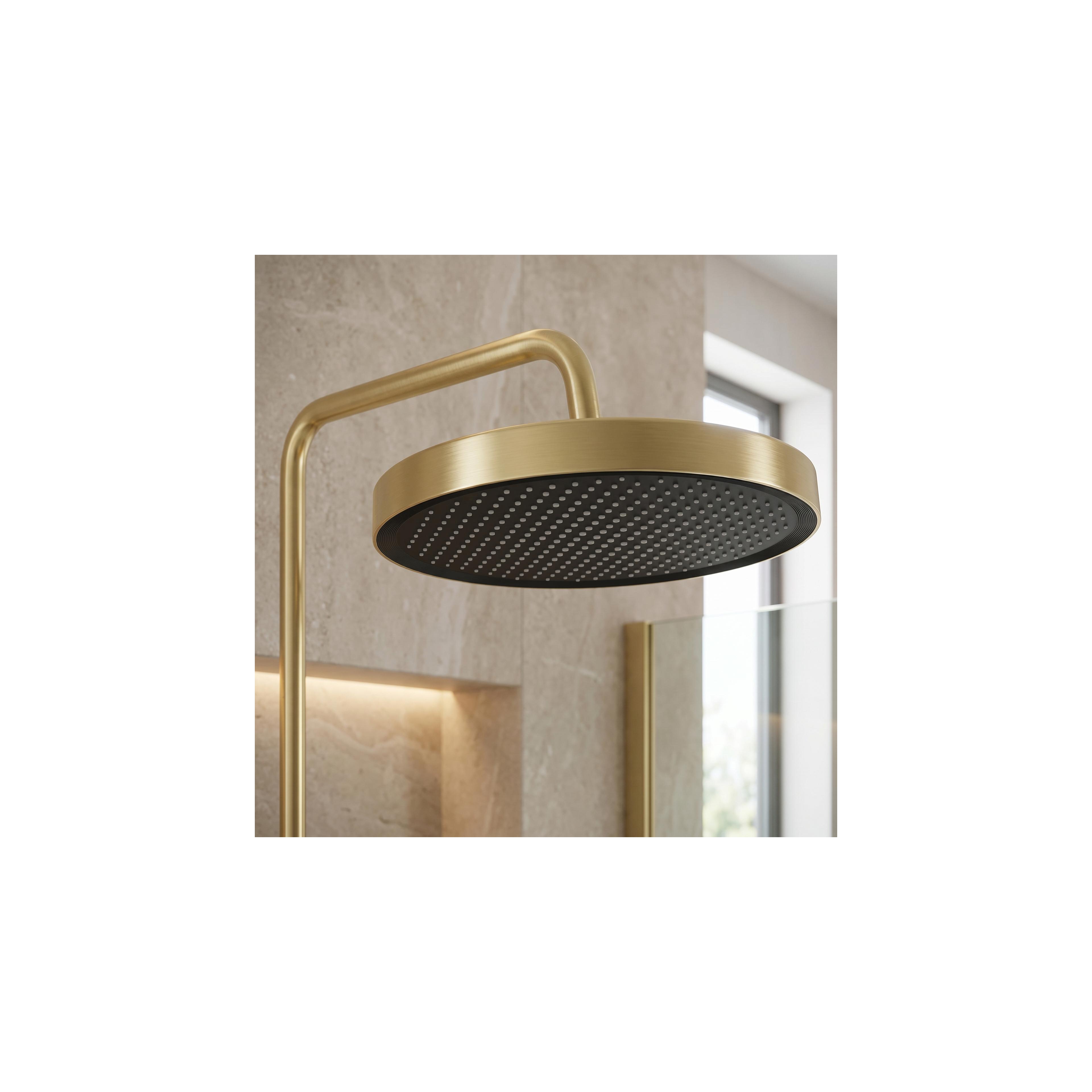 Shower set Rea Prime Brush Gold