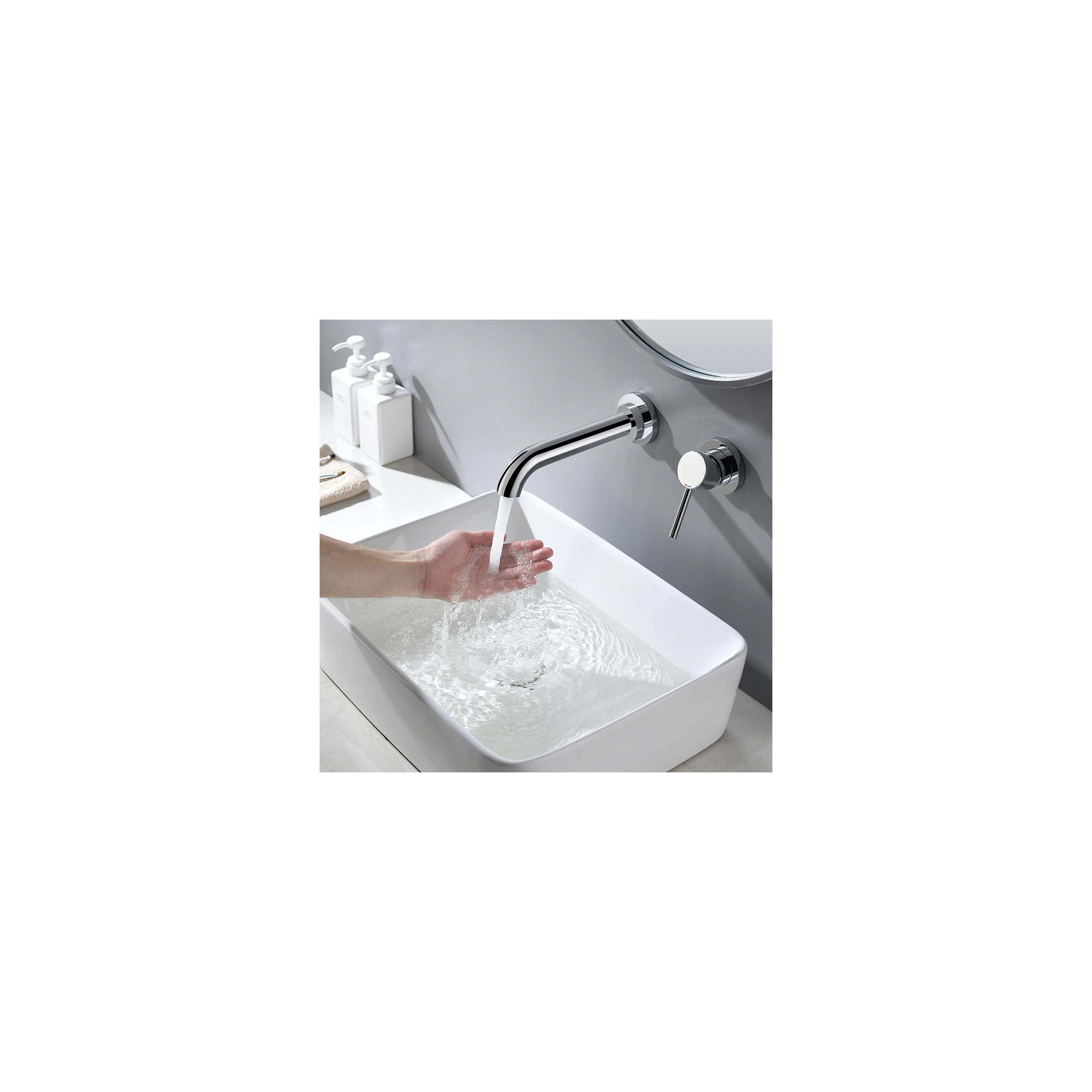 Robinet encastré Rea Lungo LONG CHROM + Box
