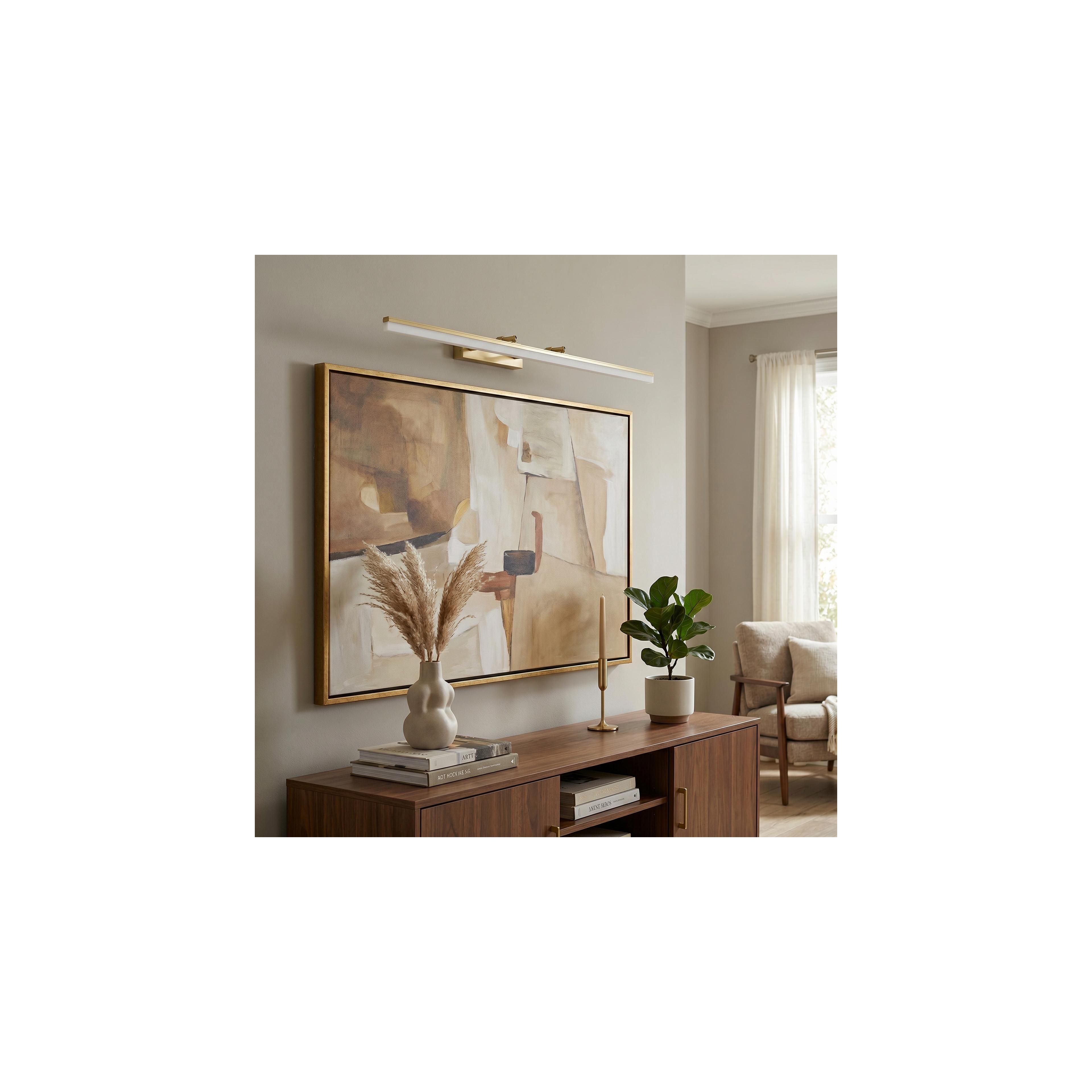 Vannitoa seina LED-valgusti  APP1877-1W 80cm BRUSH GOLD