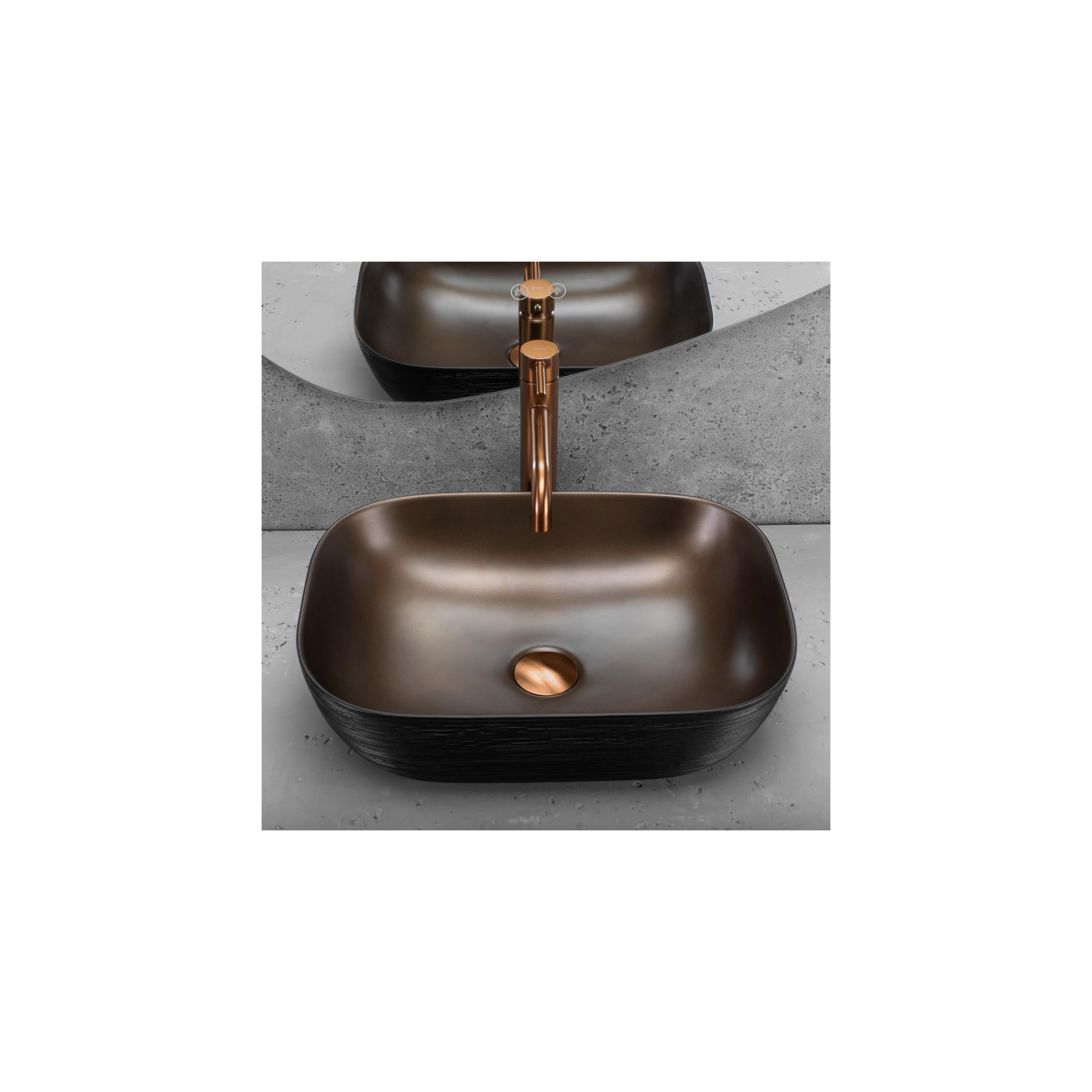 Rea Belinda COPPER BRUSH / Black -pesuallas