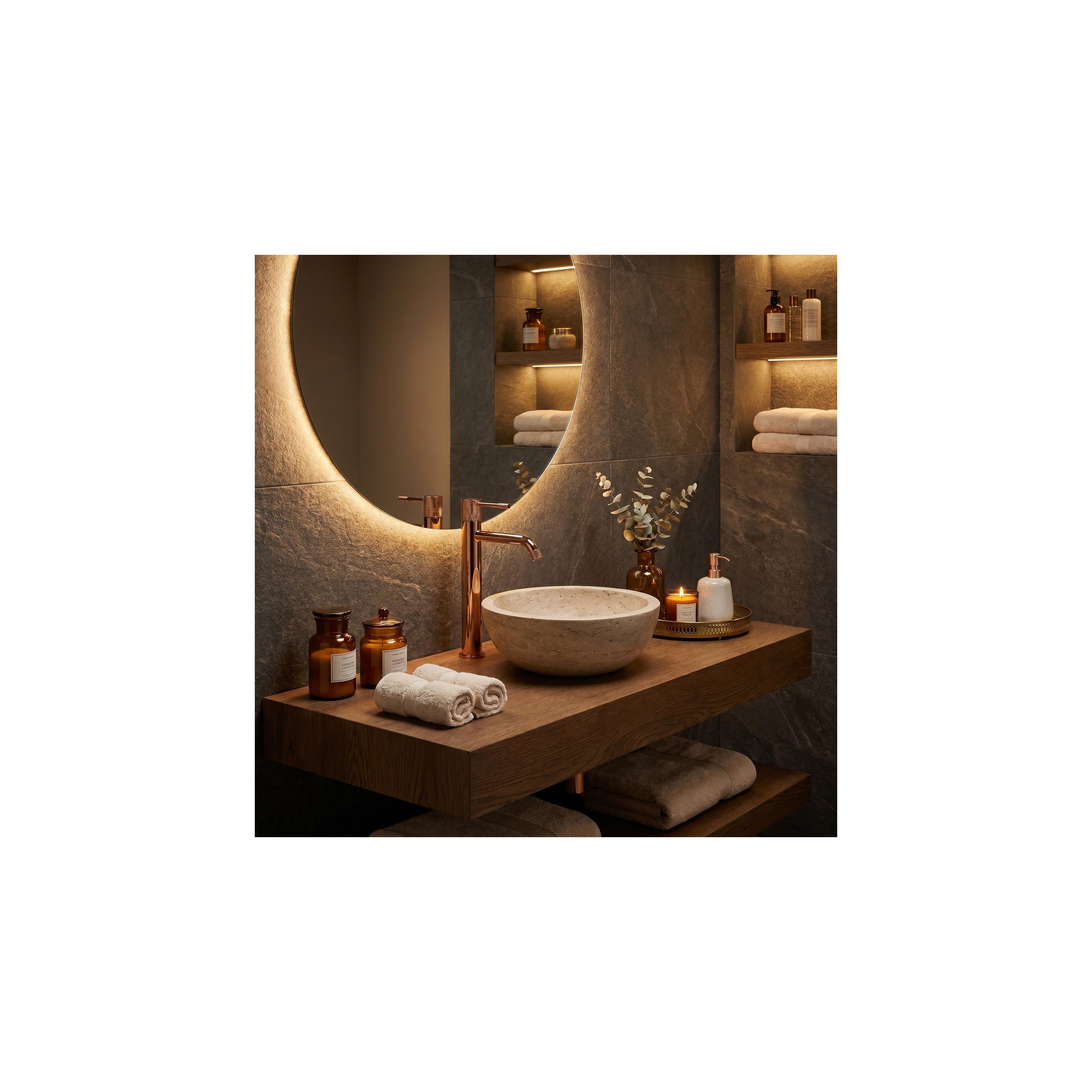 Bathroom faucet Rea Venti Copper High