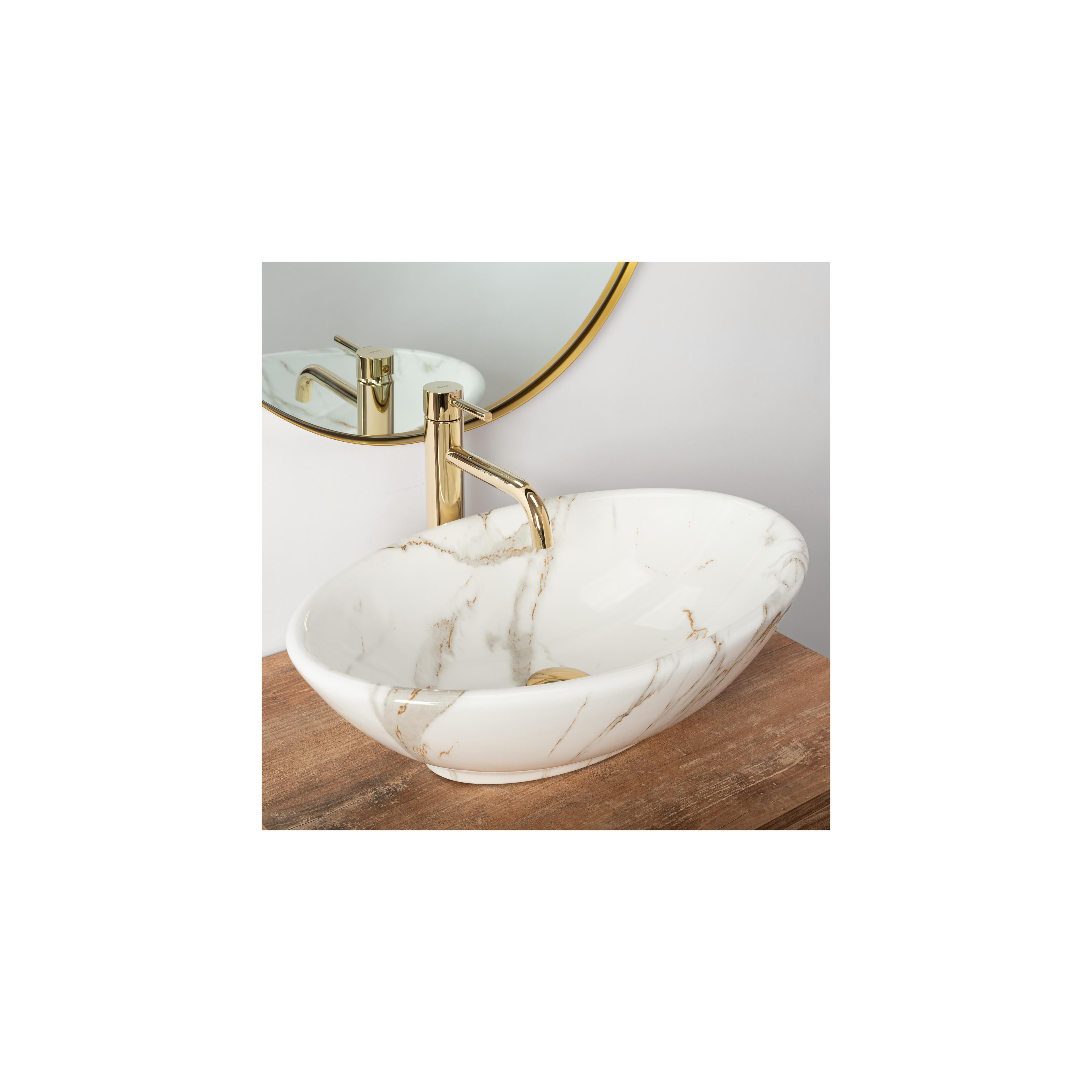 REA Pamela Pamela Aiax Shiny countertop izlietne