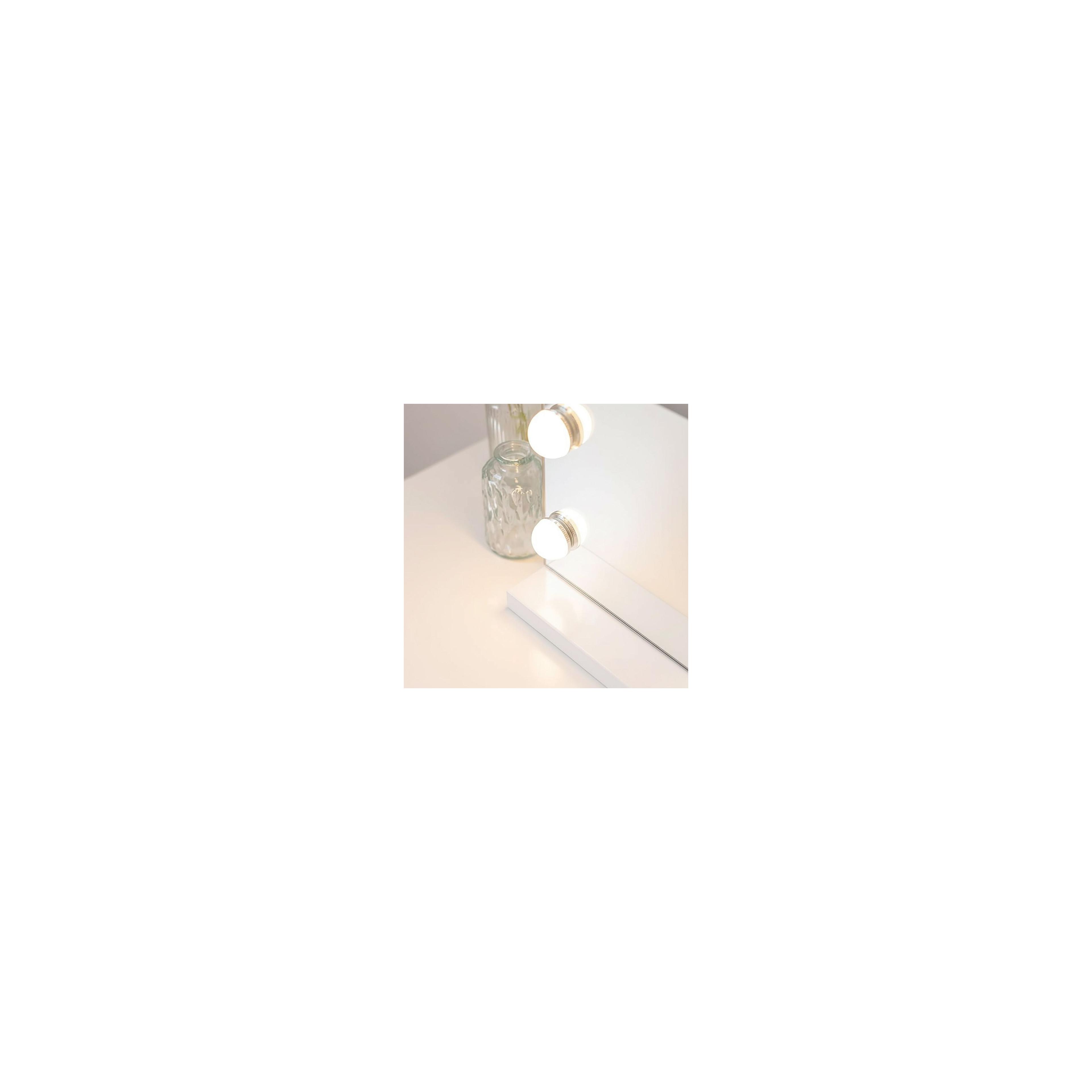 Mirror LED HOLLYWOOD White 80x60