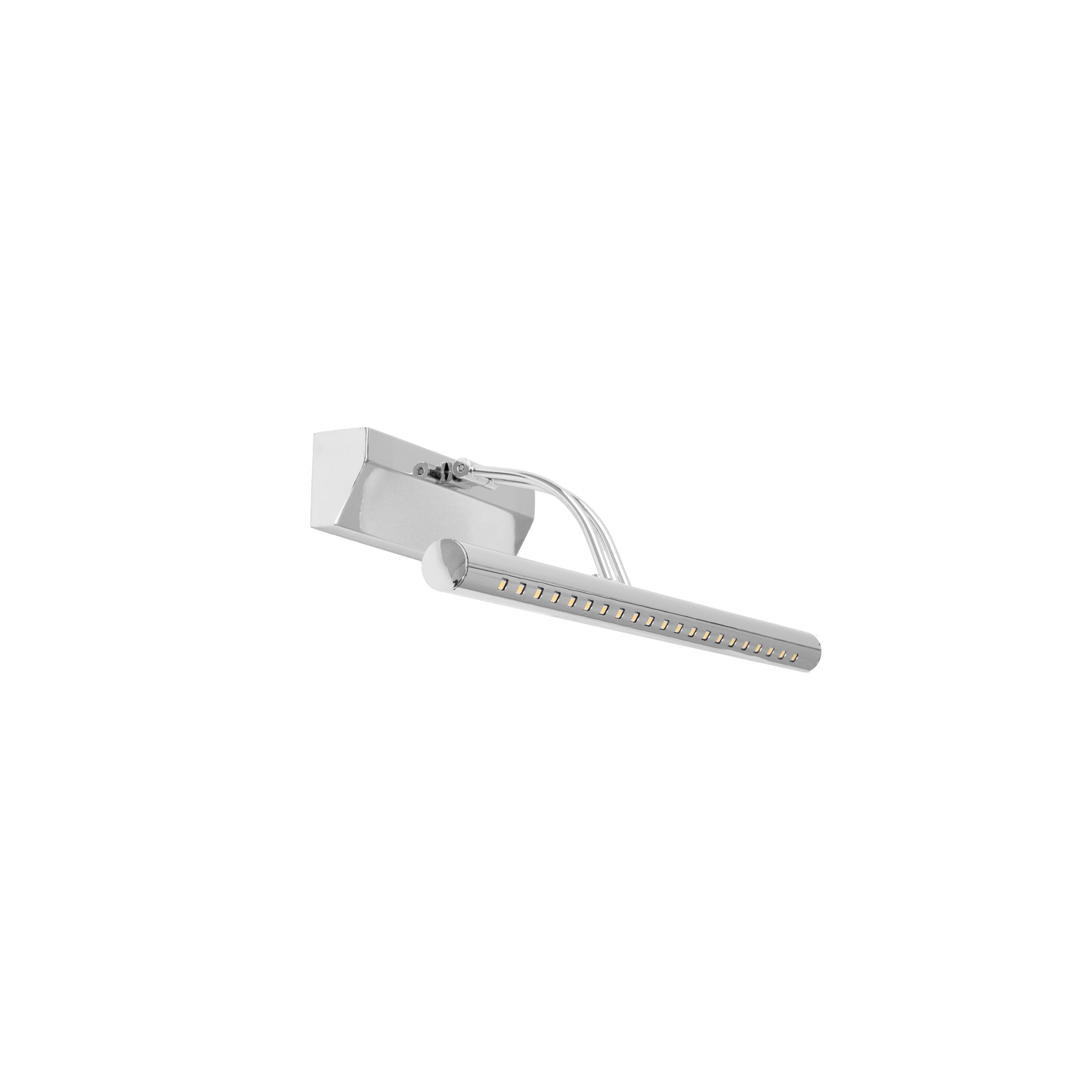 LED VANNAS ISTABAS SIENAS LAMPA VIRS SPOGUĻA 5W 40CM APP364-1W HROMS
