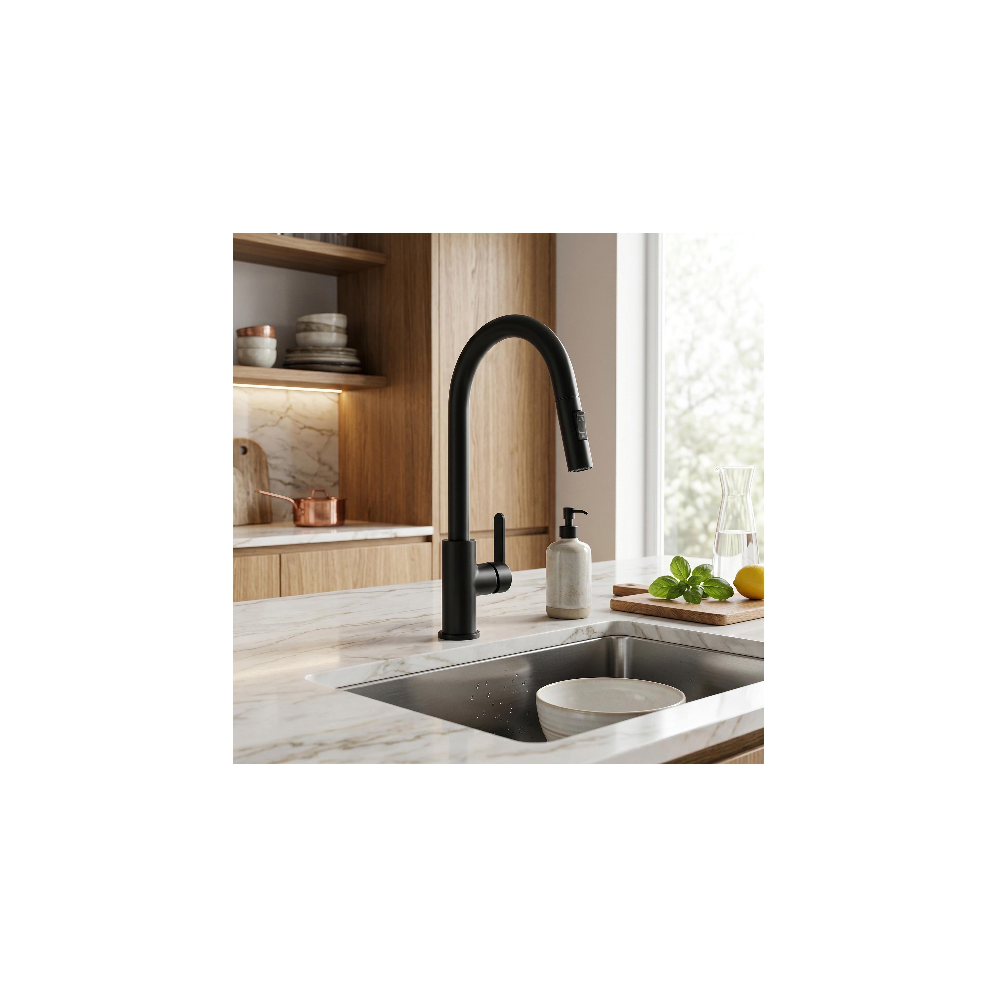 Rubinetto da cucina REA Ontario Black