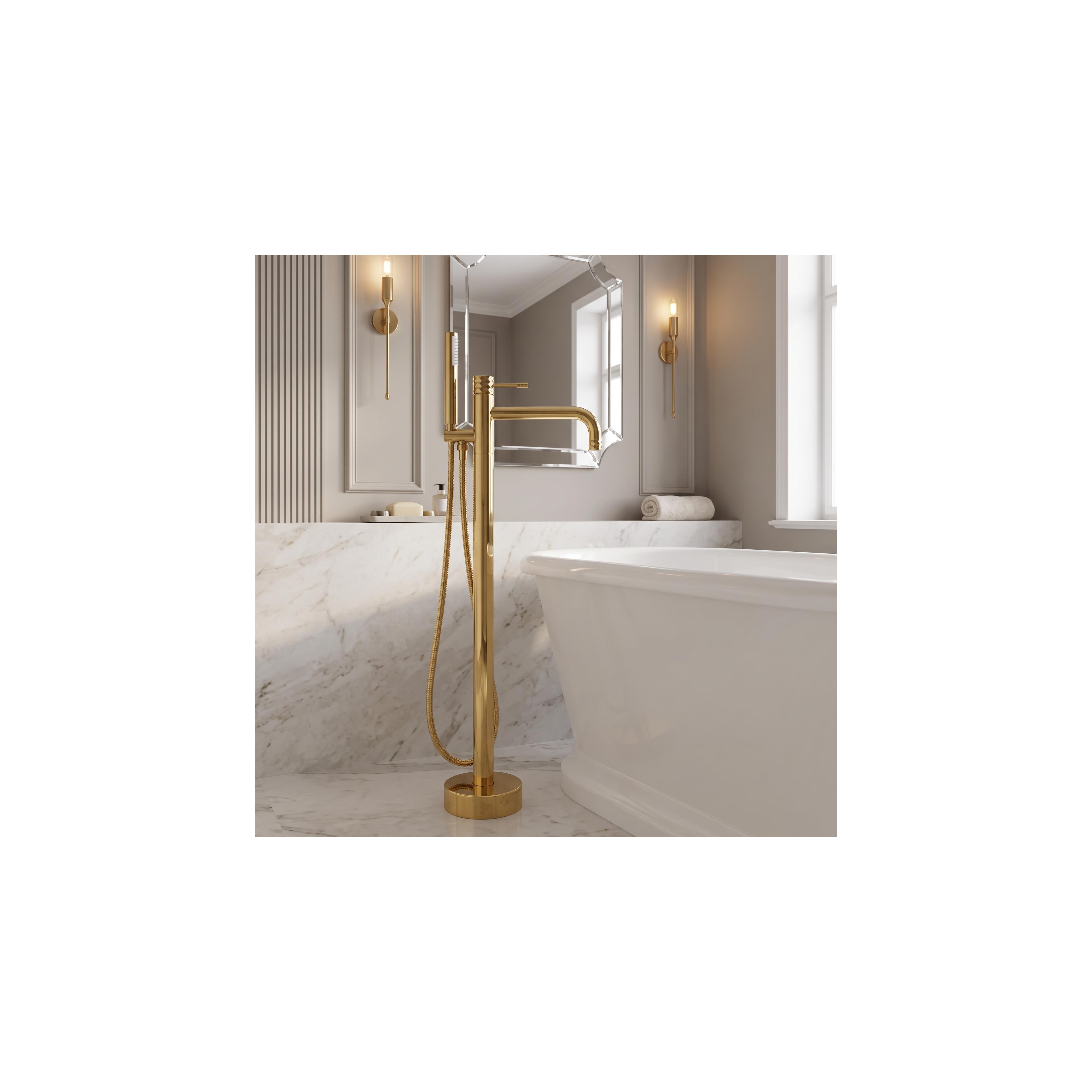 Torneira para banheira Rea Lungo Diamond Gold