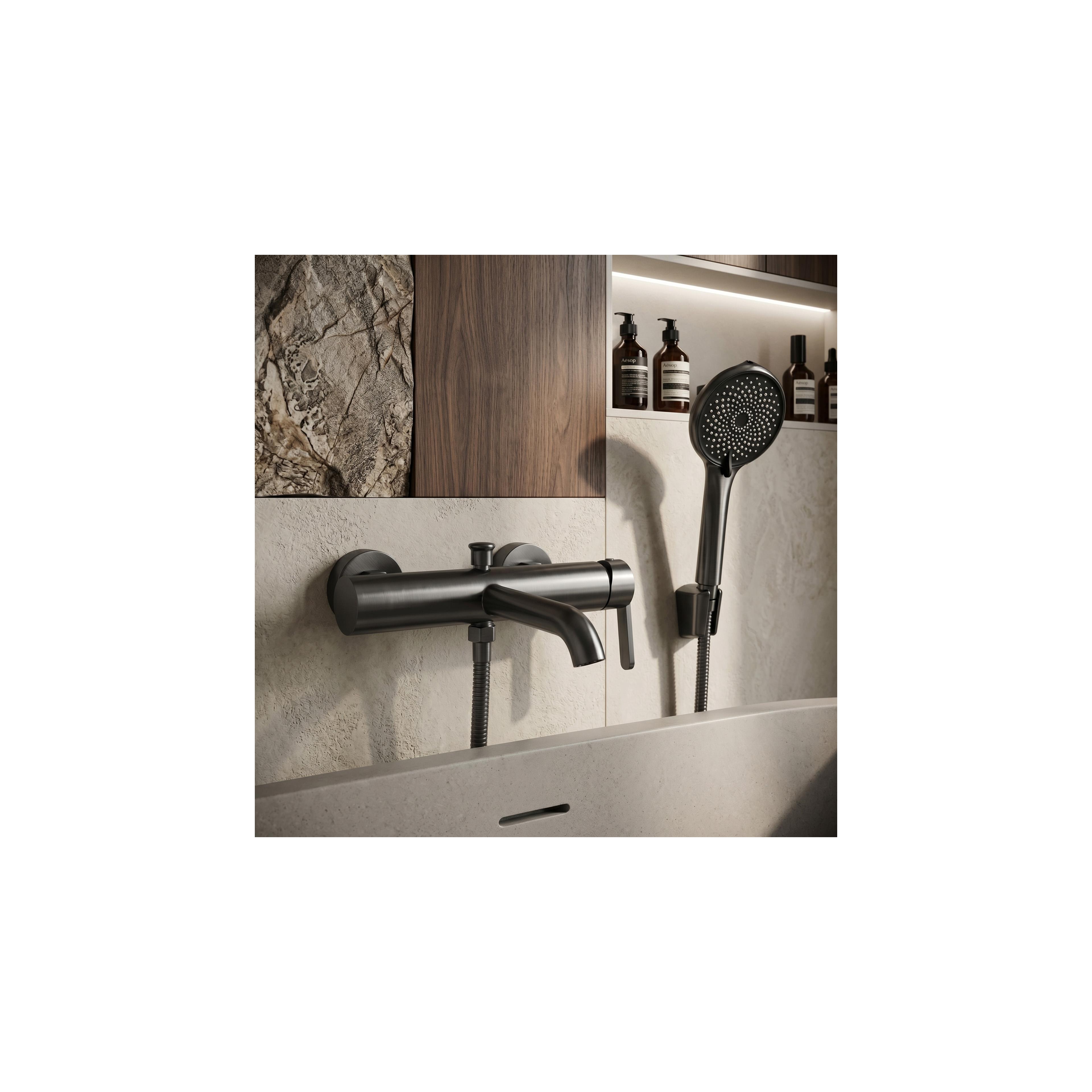 Bath faucet REA Ontario Side Titan