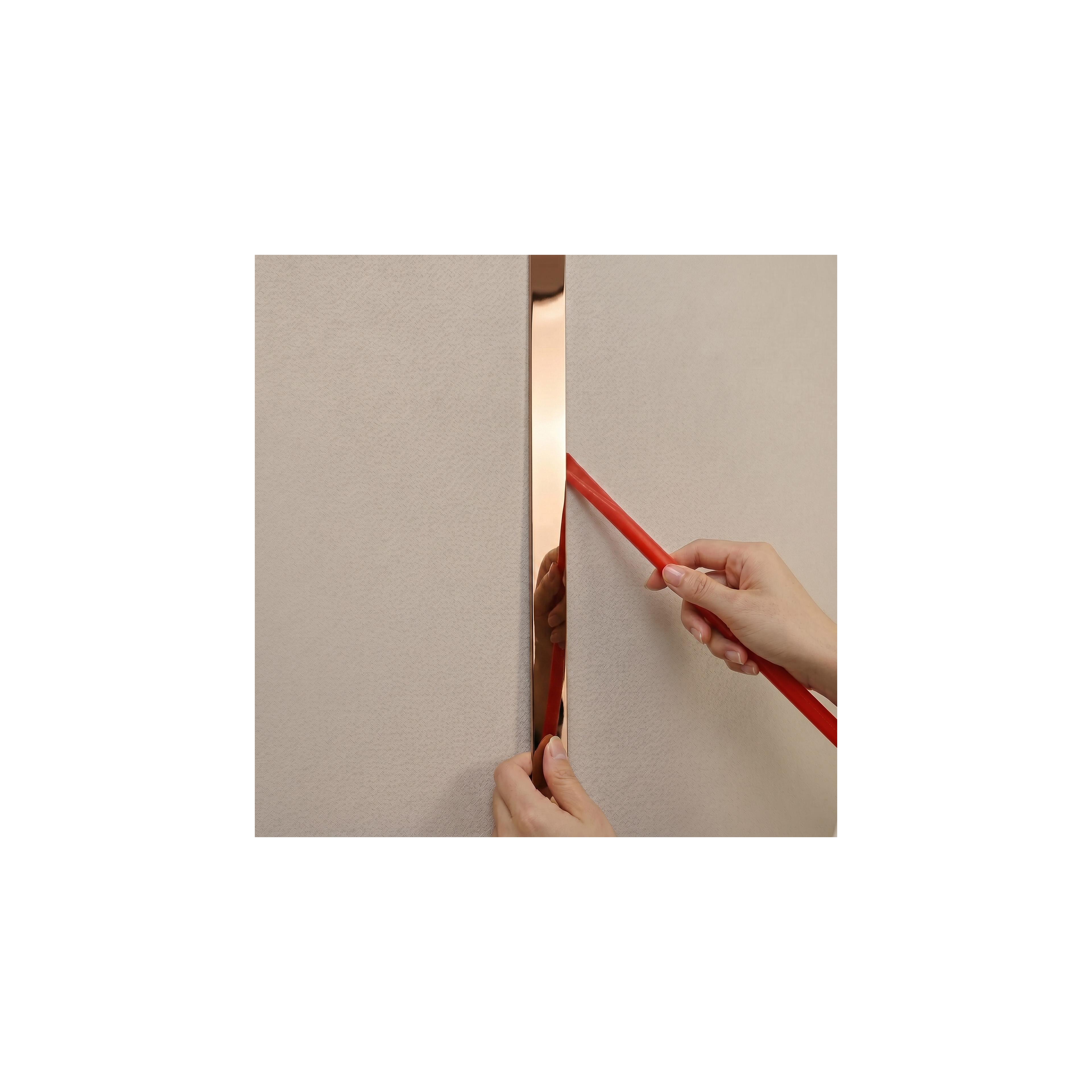 Självhäftande dekorlist Rea P14454CF 3,8cm Copper