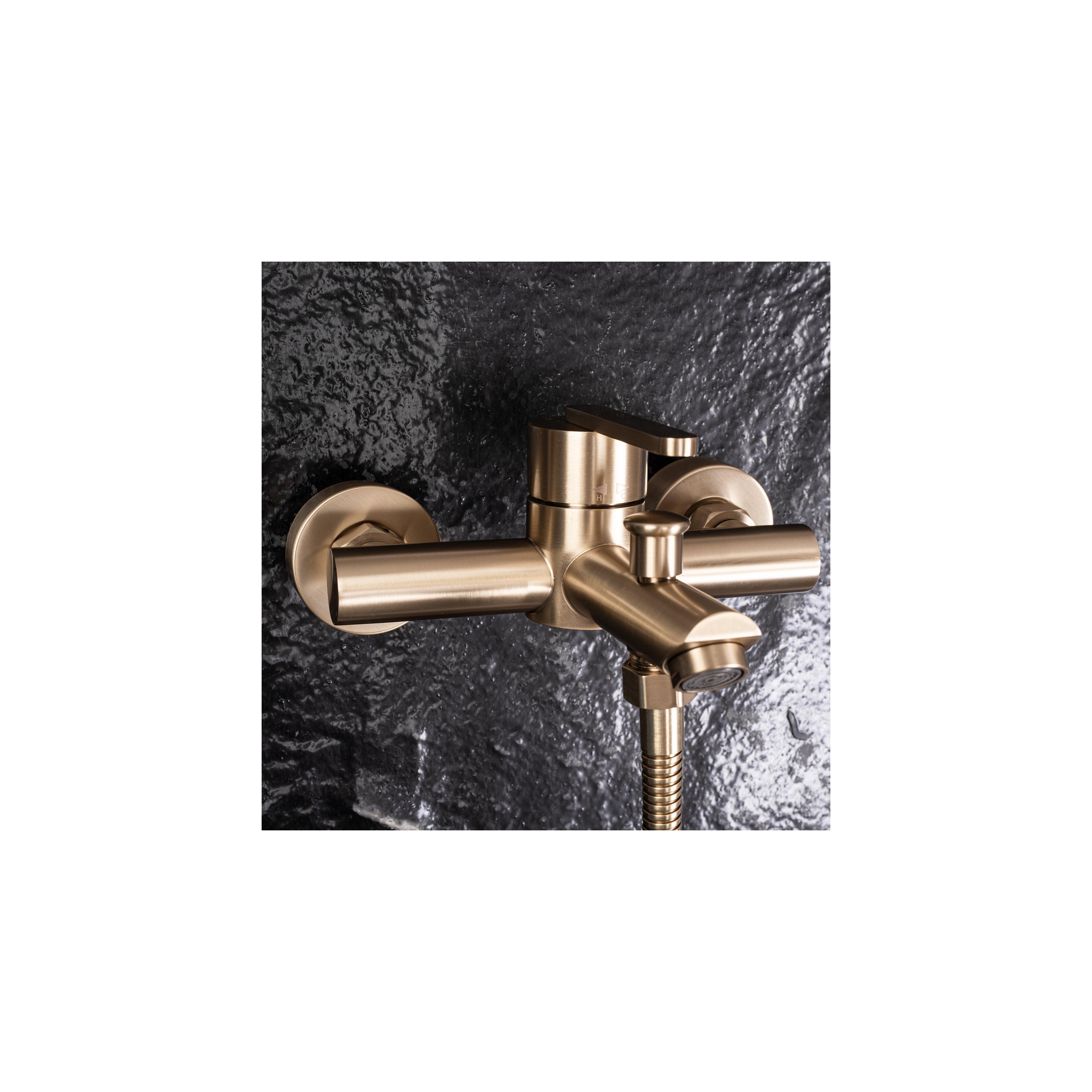 REA Ontario Brush Gold miješalica za kadu