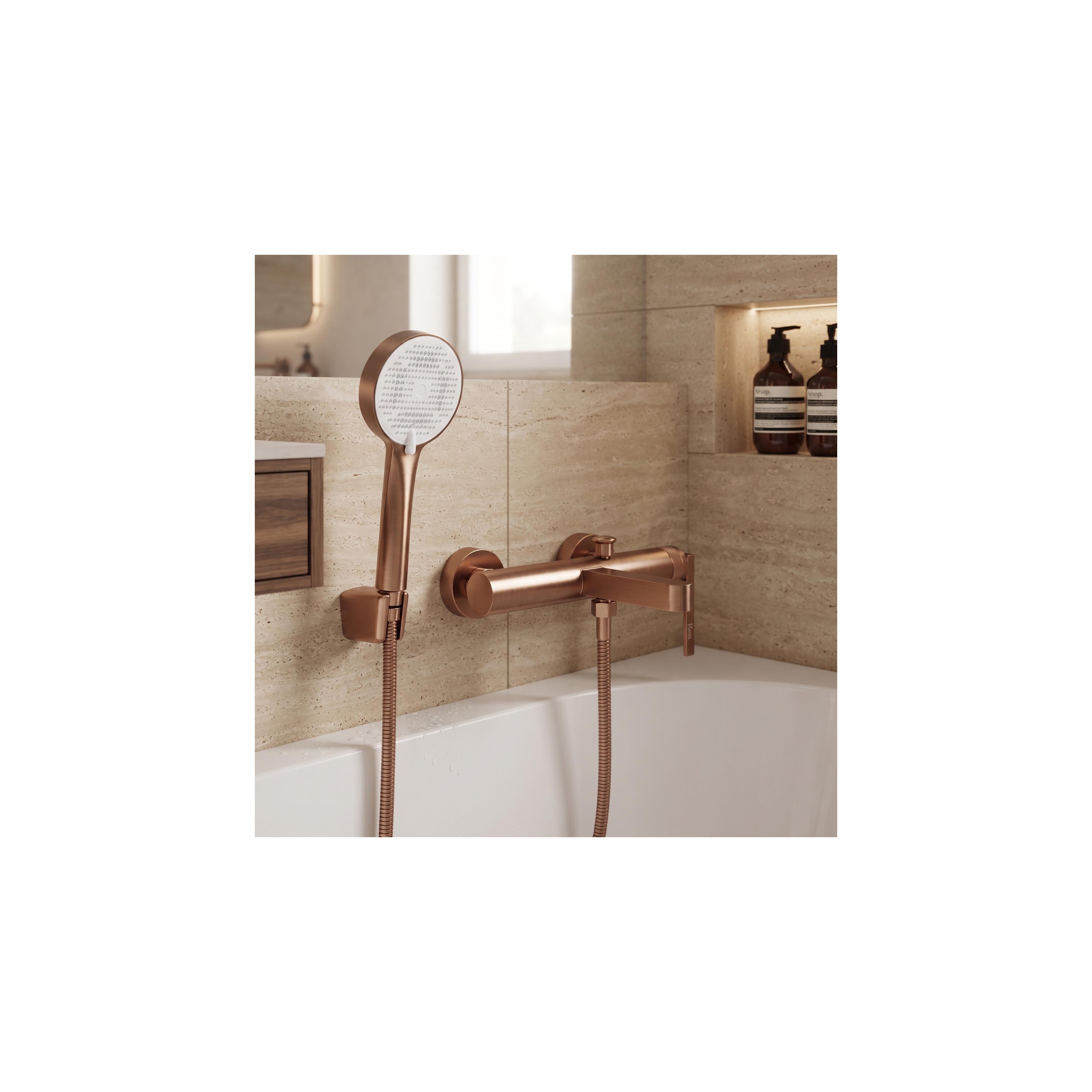 Maišytuvas vonios REA Grace Brush Copper