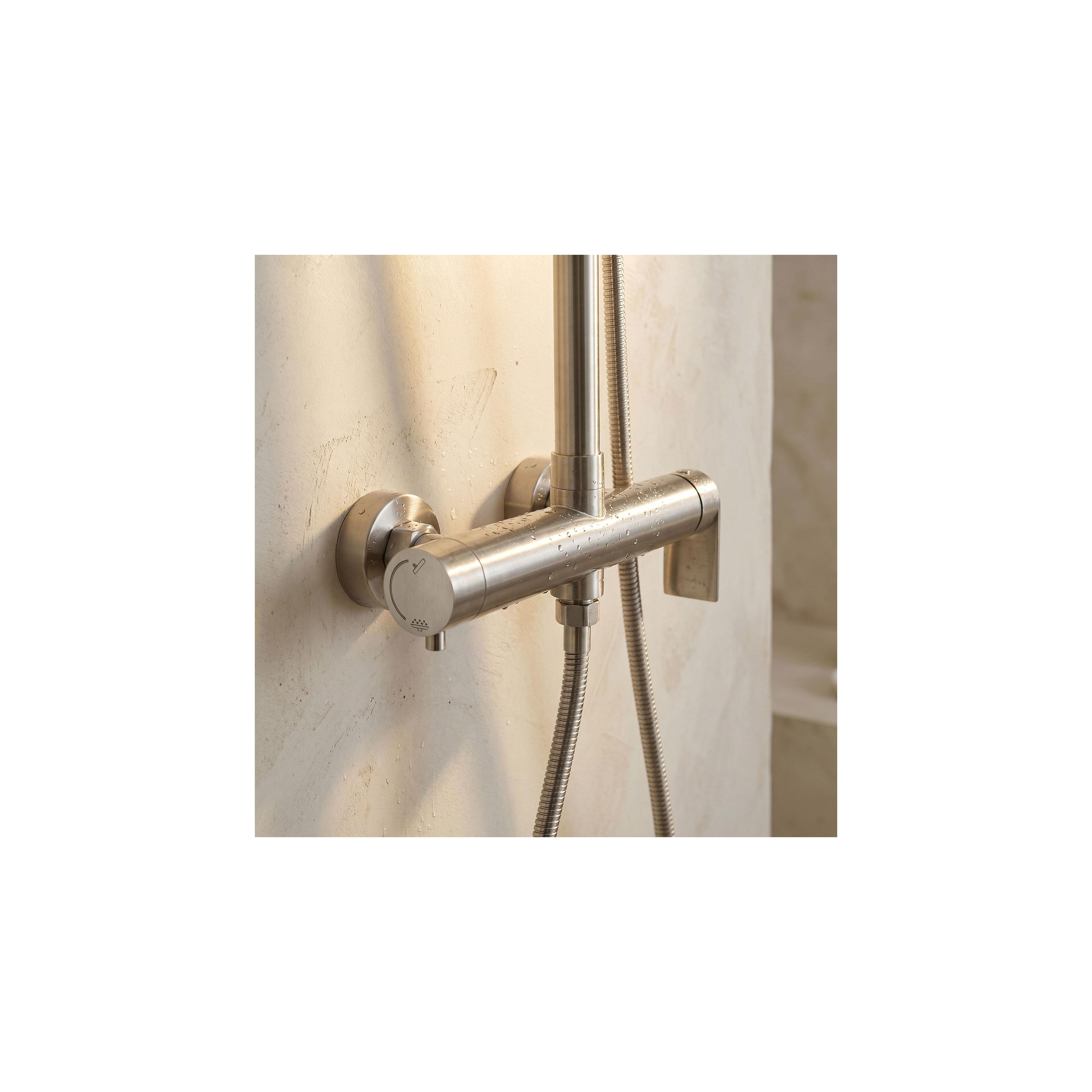 Shower set Rea Hunter Brush Nickel