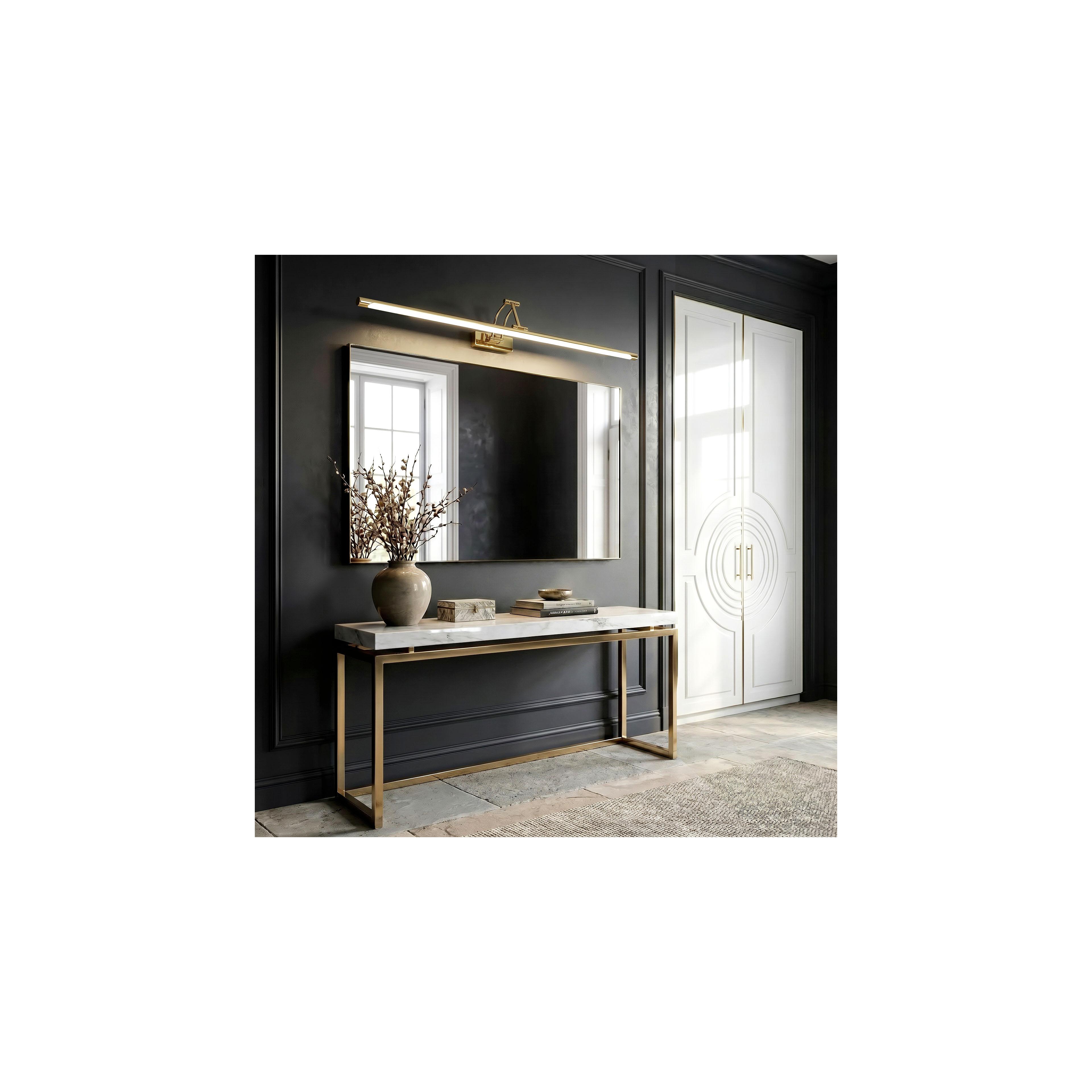 Bad LED-Wandleuchte SWE021-1W 80cm Gold