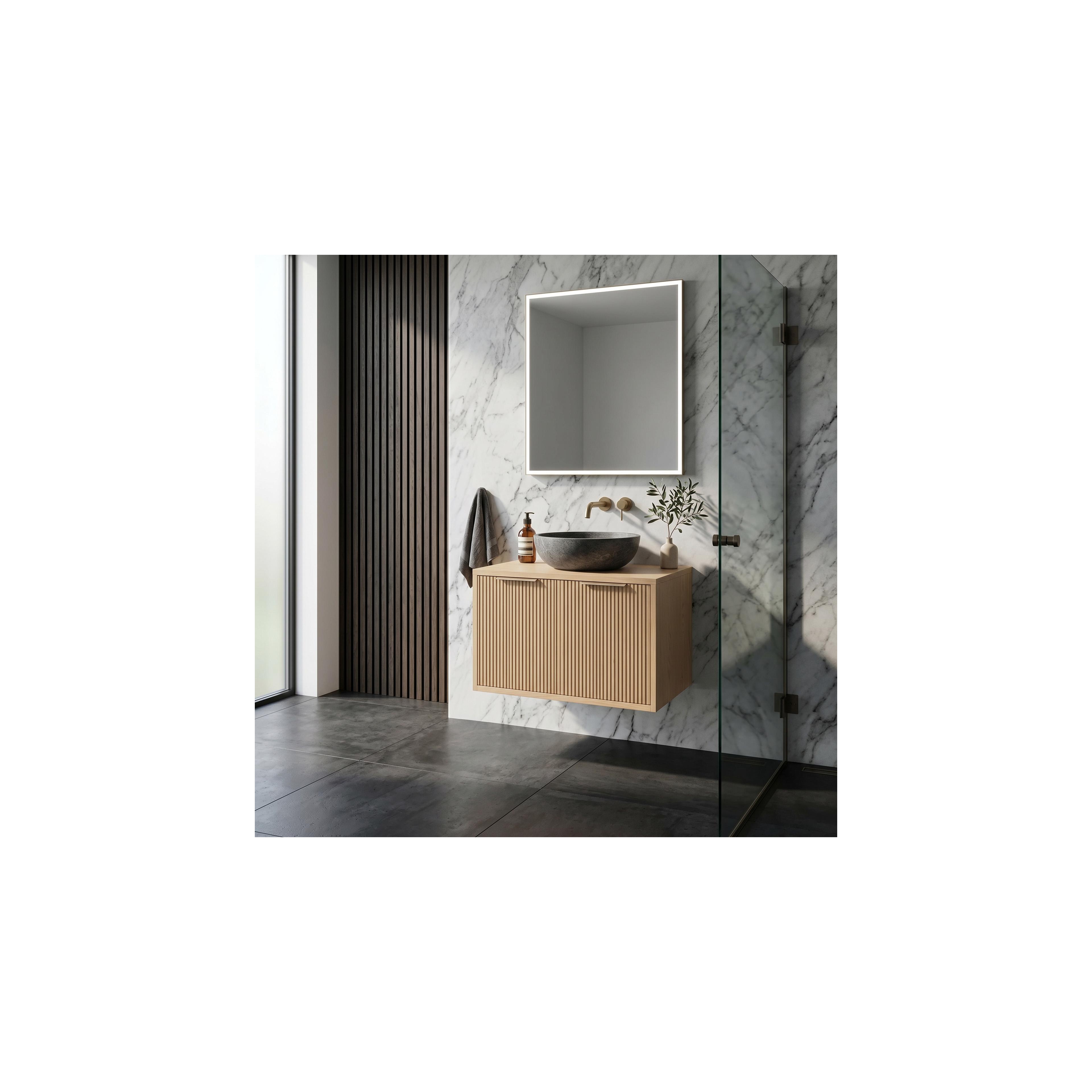 Bathroom vanity cabinet Rea Core 60cm Beige