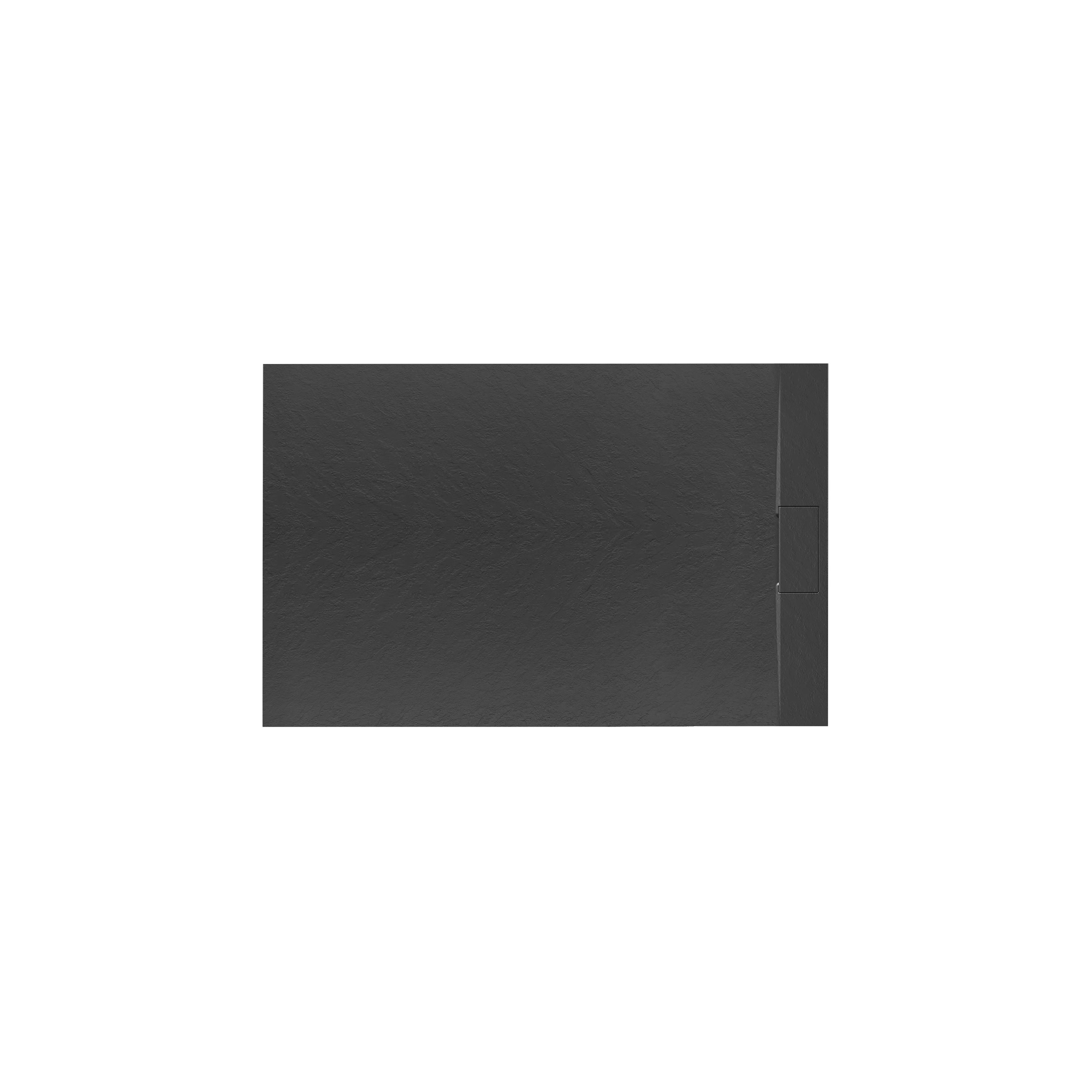 Plato de ducha Bazalt Black 90x120