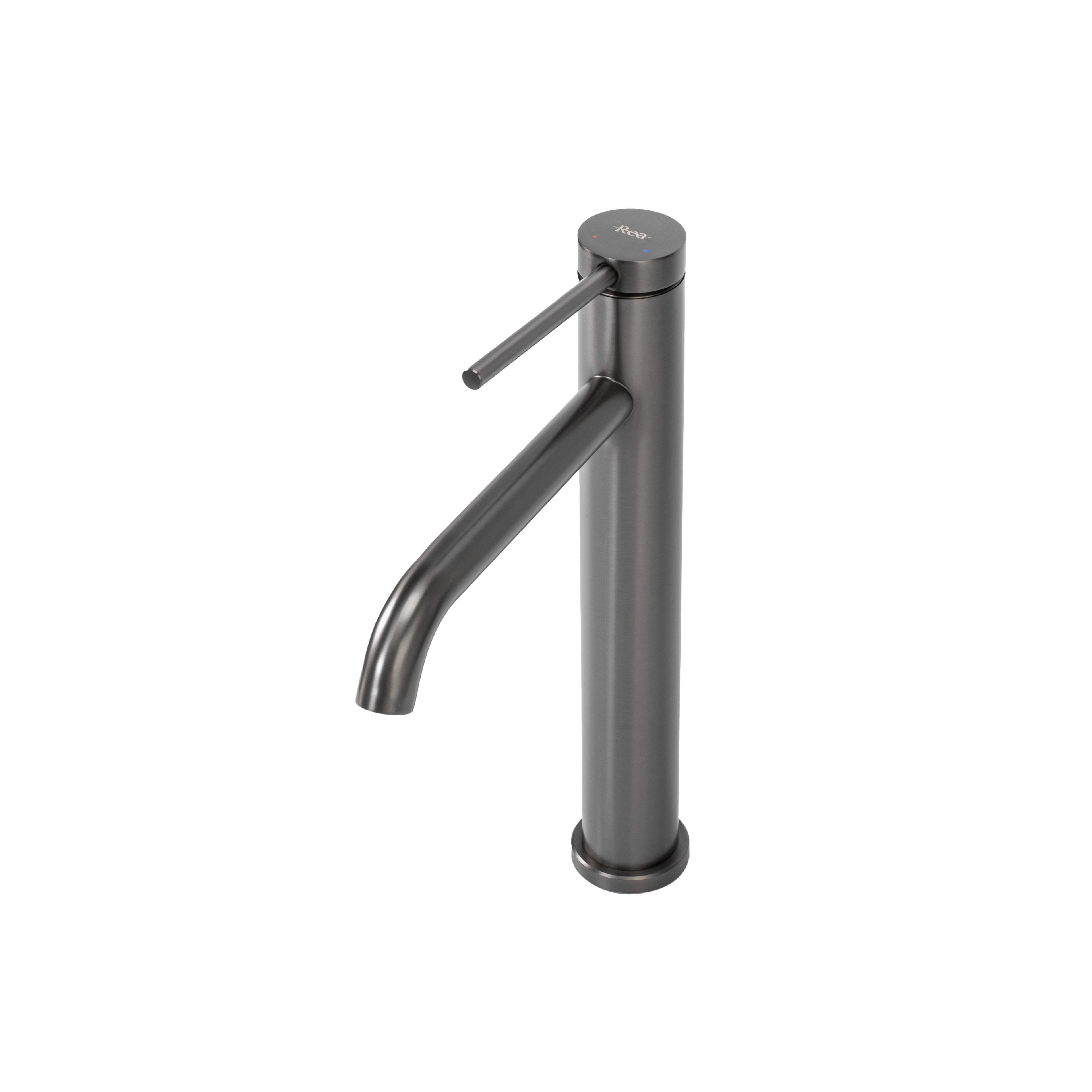 Slavina za umivaonik Rea  CLIF  TITANIUM HIGH