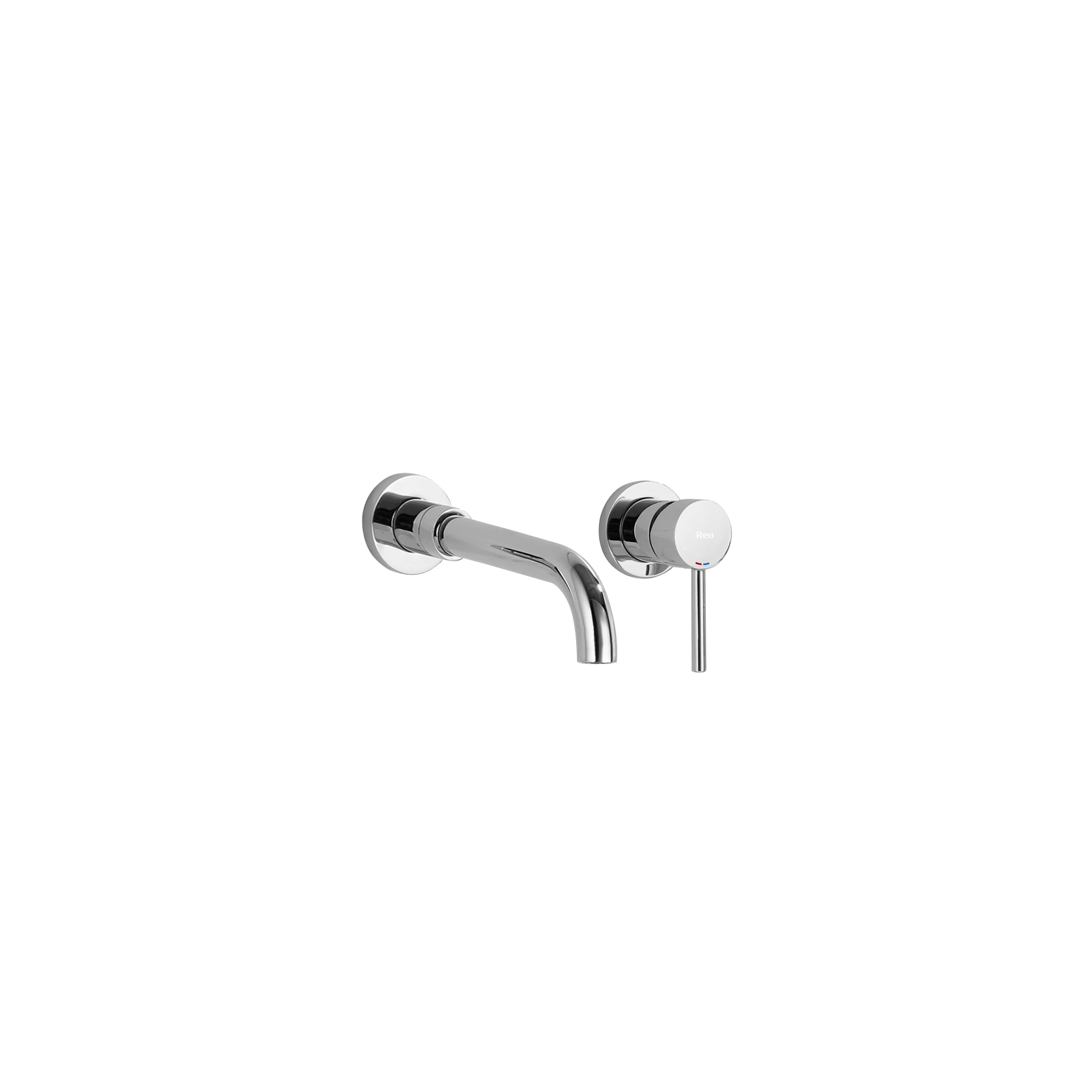 Robinet encastré Rea Lungo LONG CHROM + Box