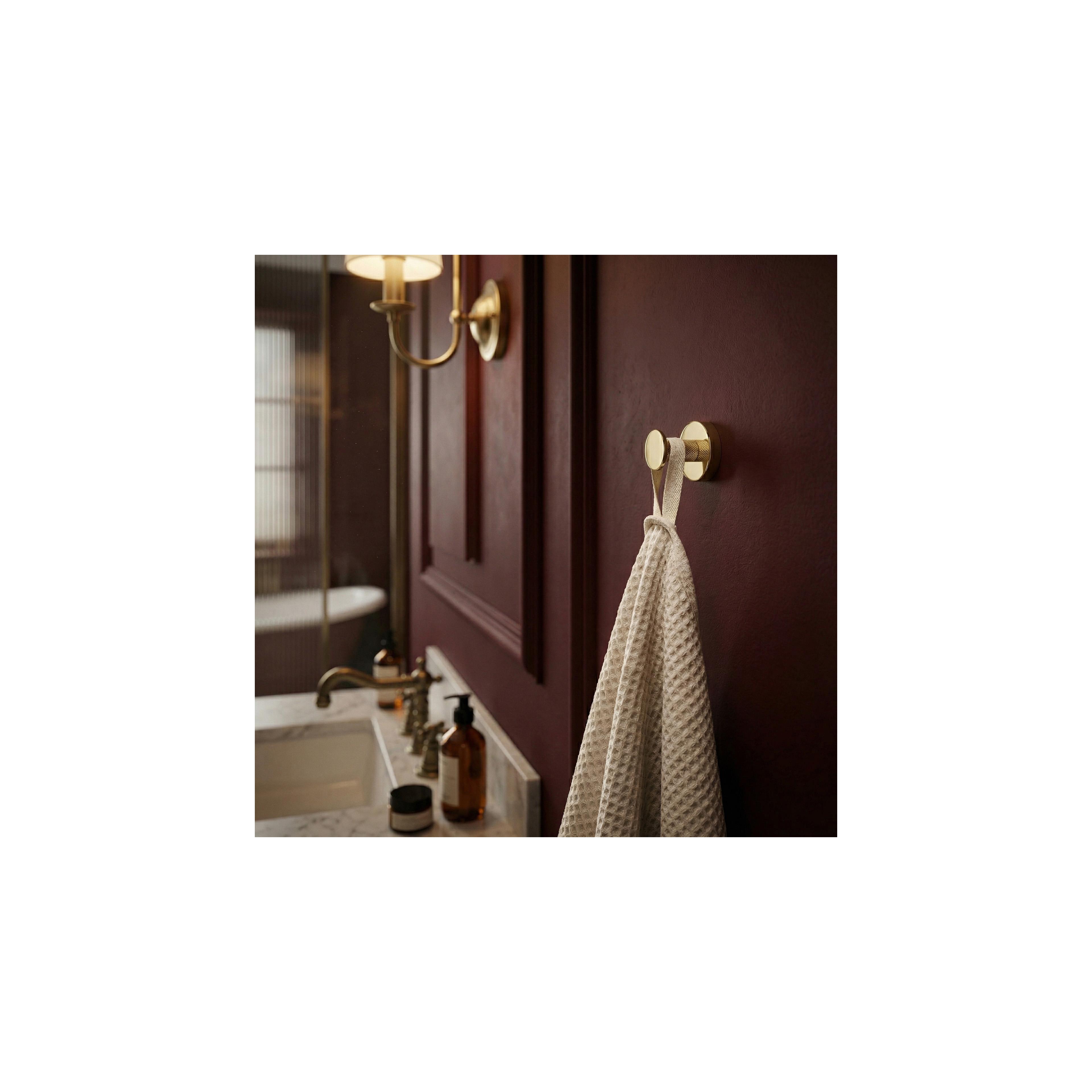 Bathroom hanger 6606A Modern Gold