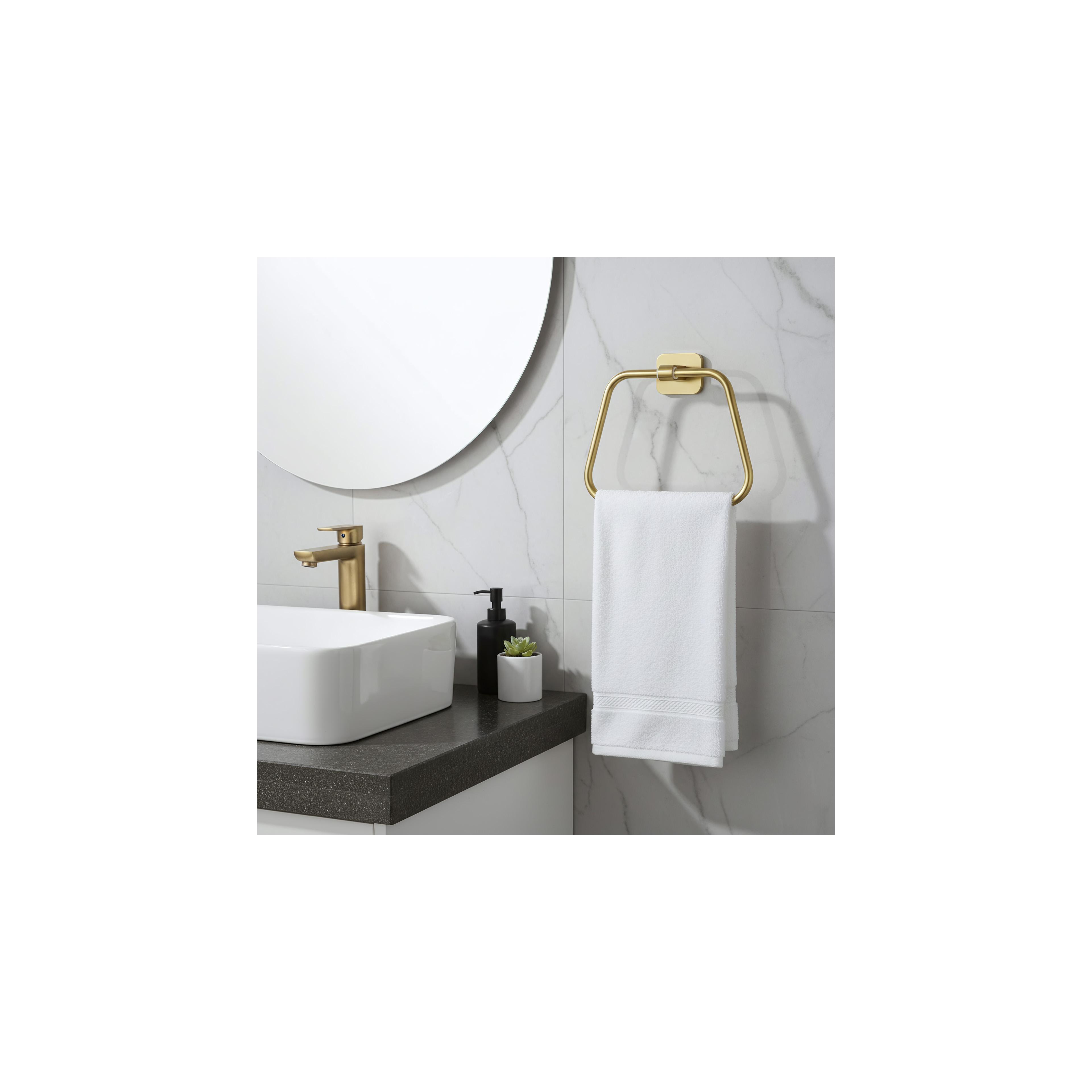 Porte-serviette 5910 Nico Brush Gold