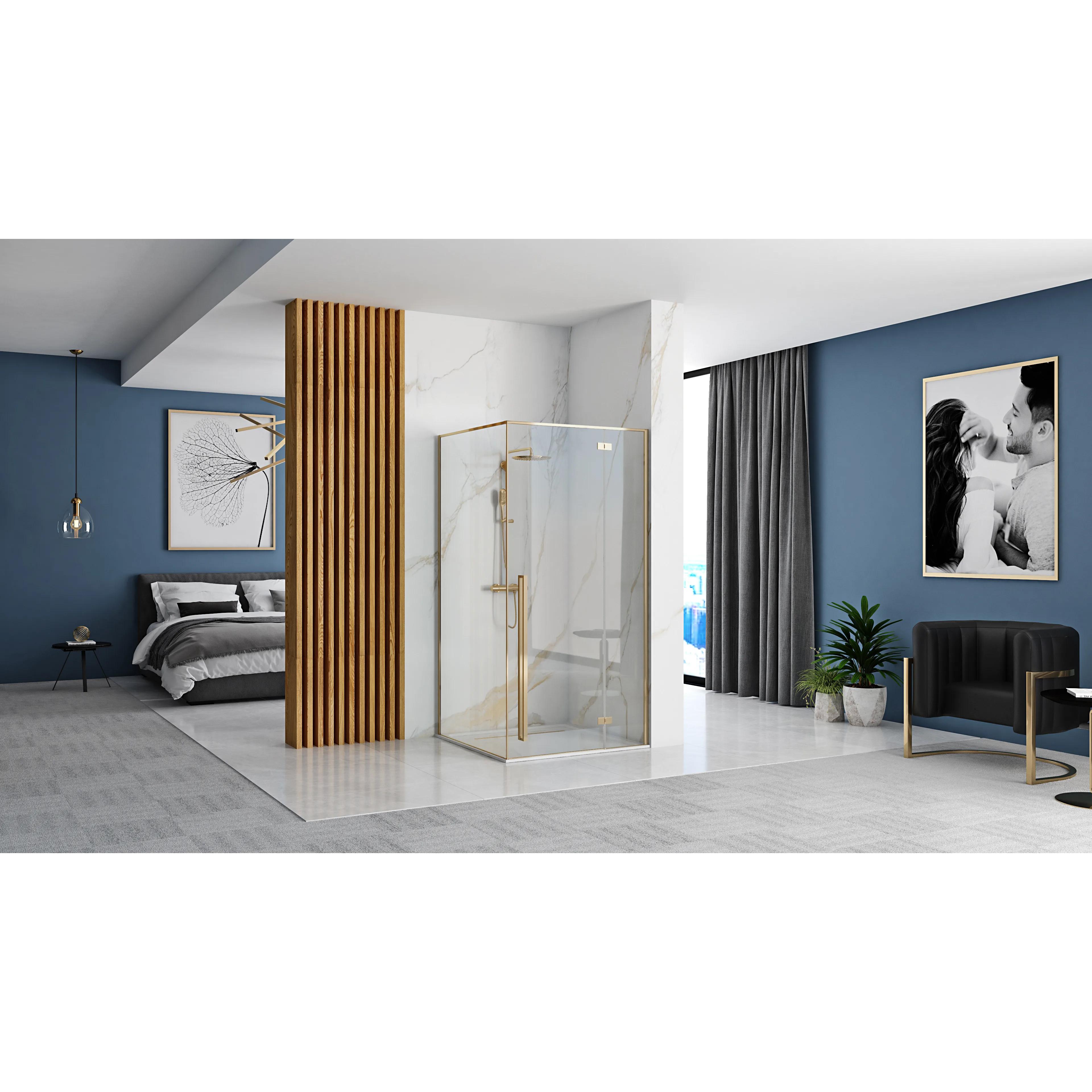 Cabine de duche Rea Fargo 120x90 Ouro