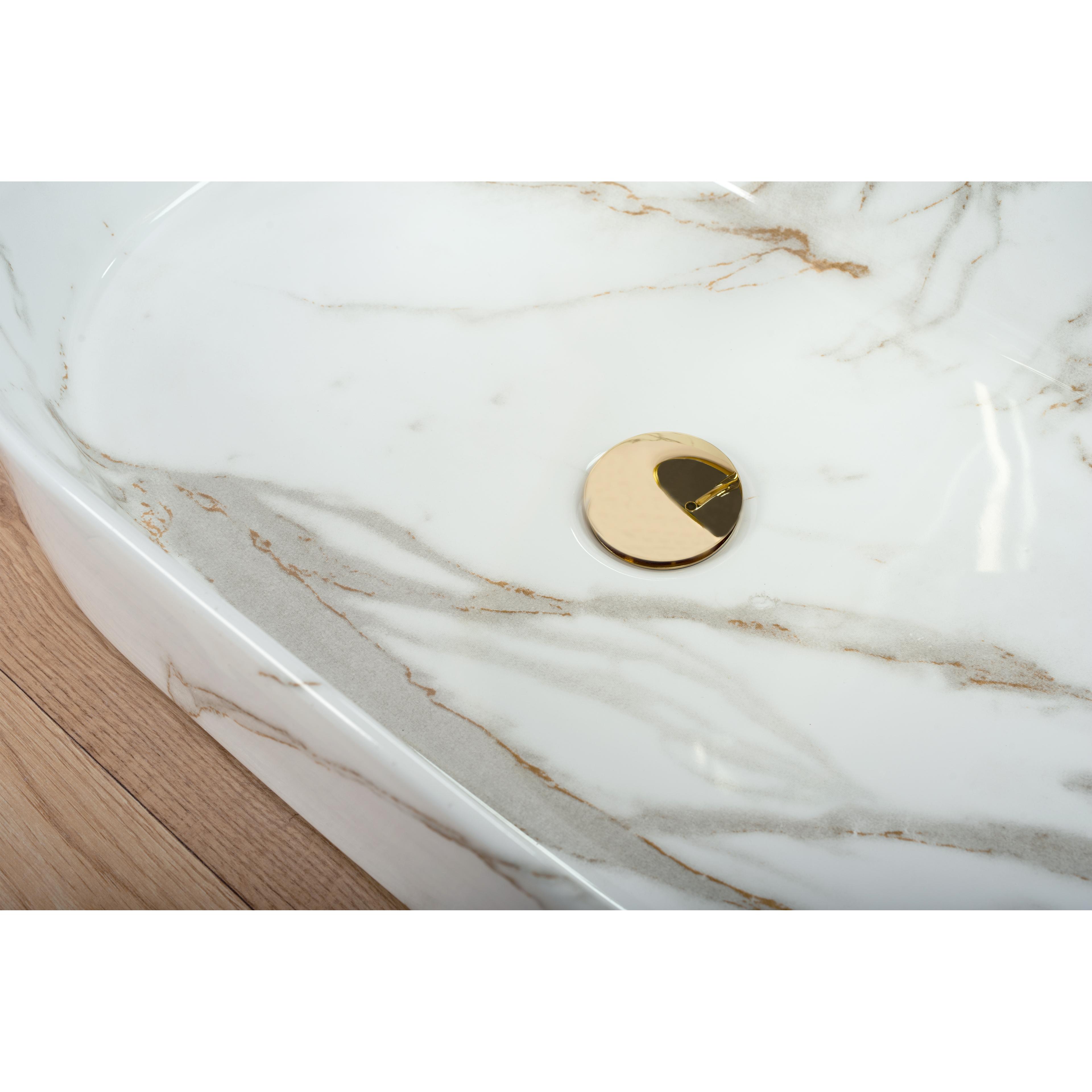 Ceramic Countertop Basin Rea Nadia Shiny Aiax