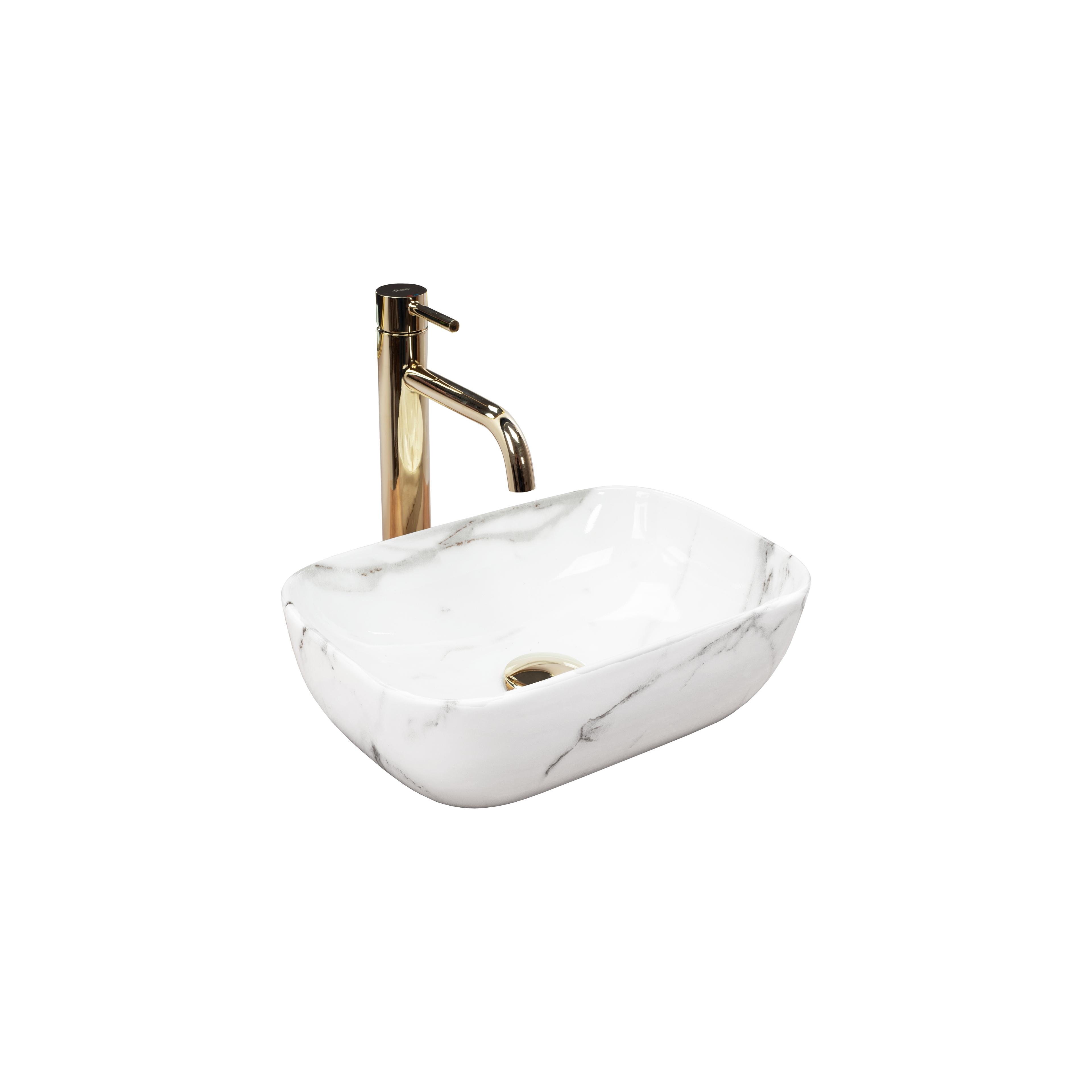 Countertop Basin REA Belinda Mini Shiny Aiax