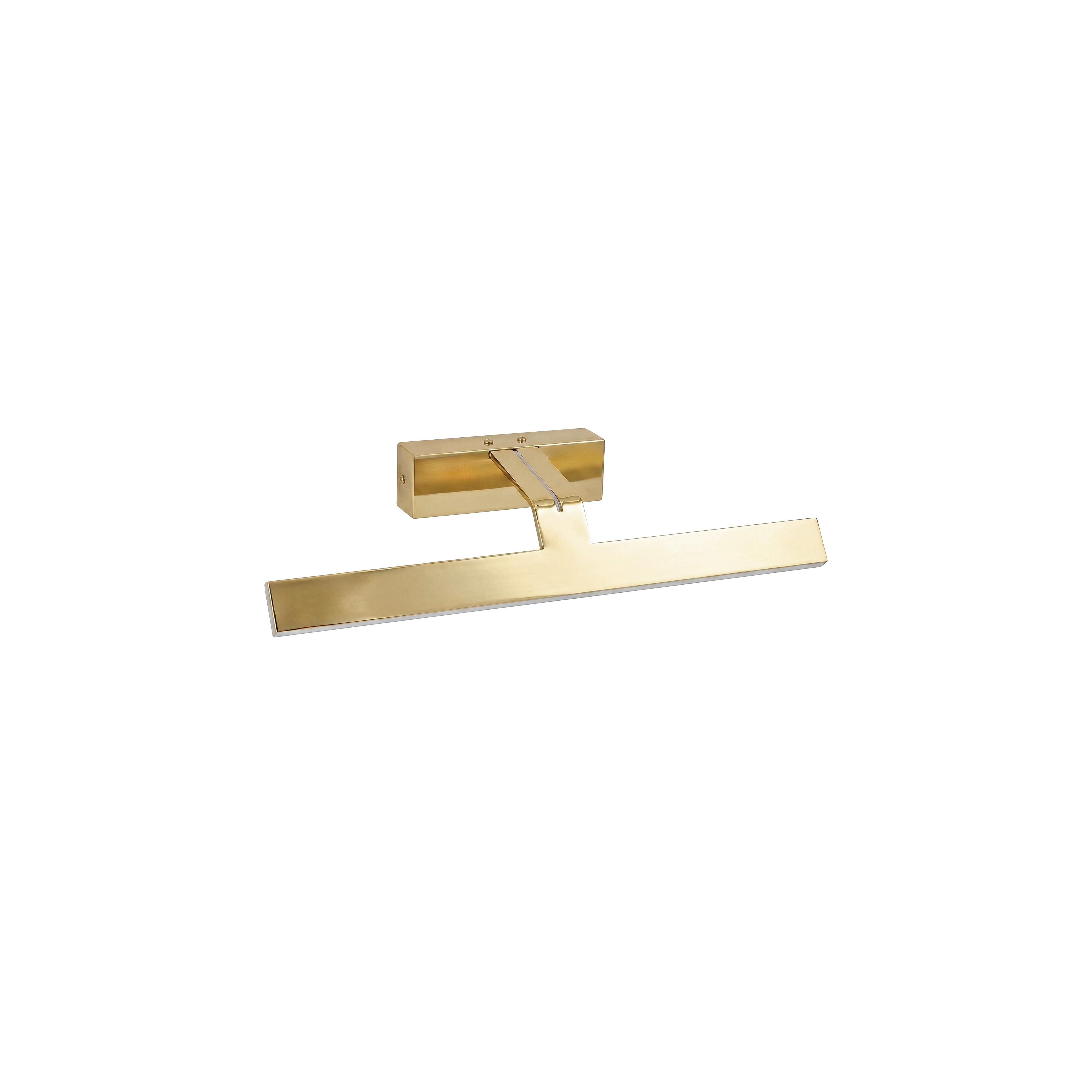 Bathroom LED wall sconce SWE004-1W 43cm GOLD
